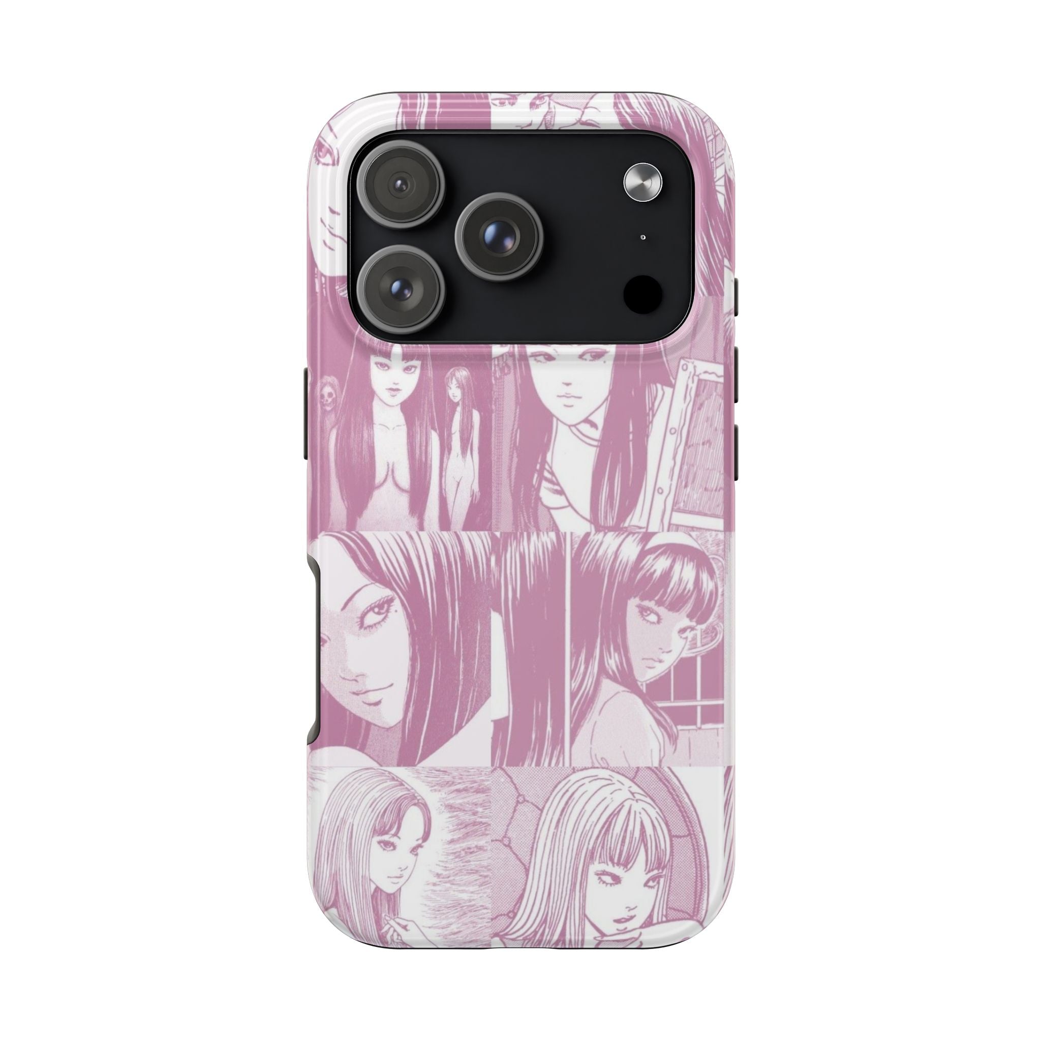 Cute Pink Anime Girl Comic BookPhone Case  - Tough Impact-Resistant Cases