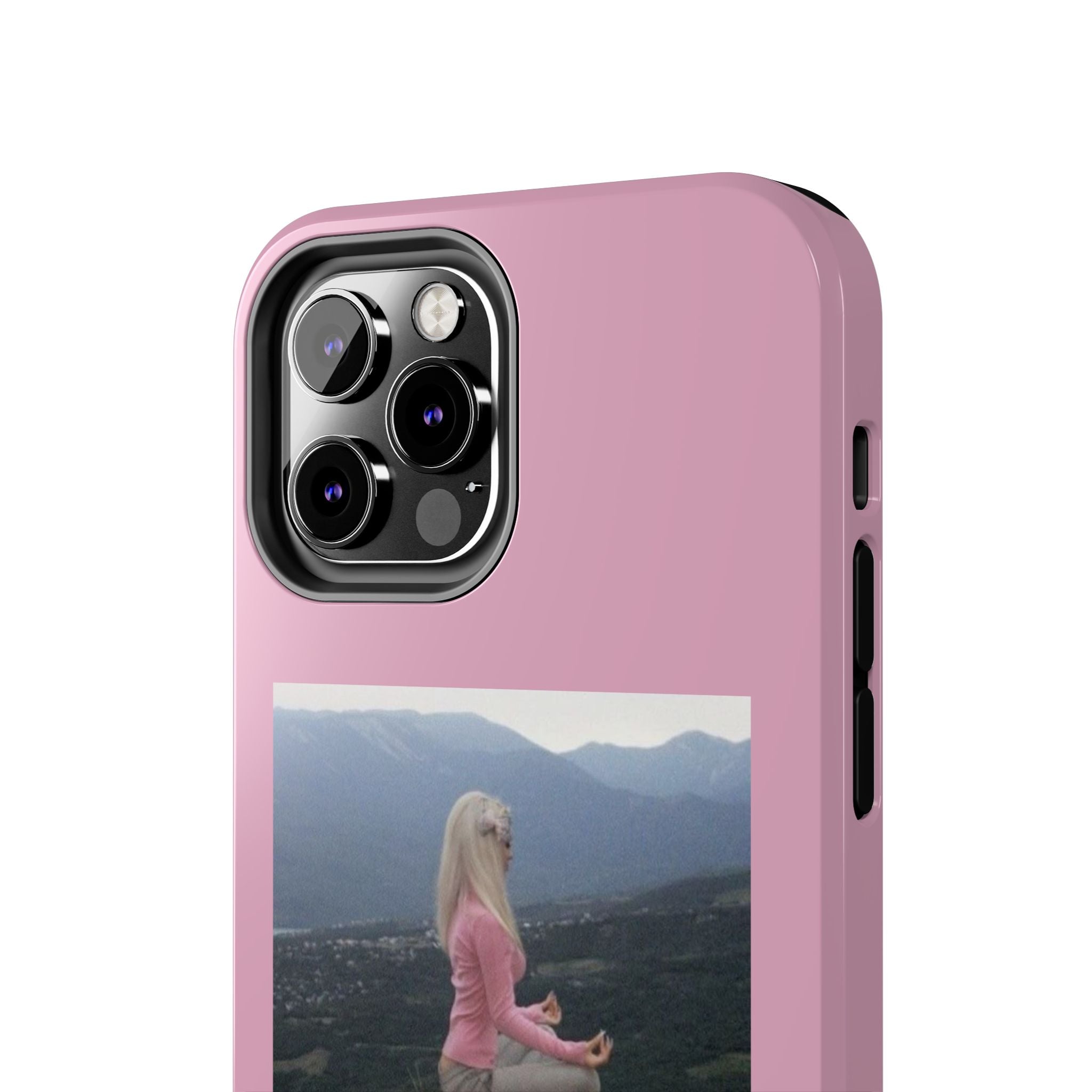 Manifestation Yoga Girl Manifesting Meme Phone Case