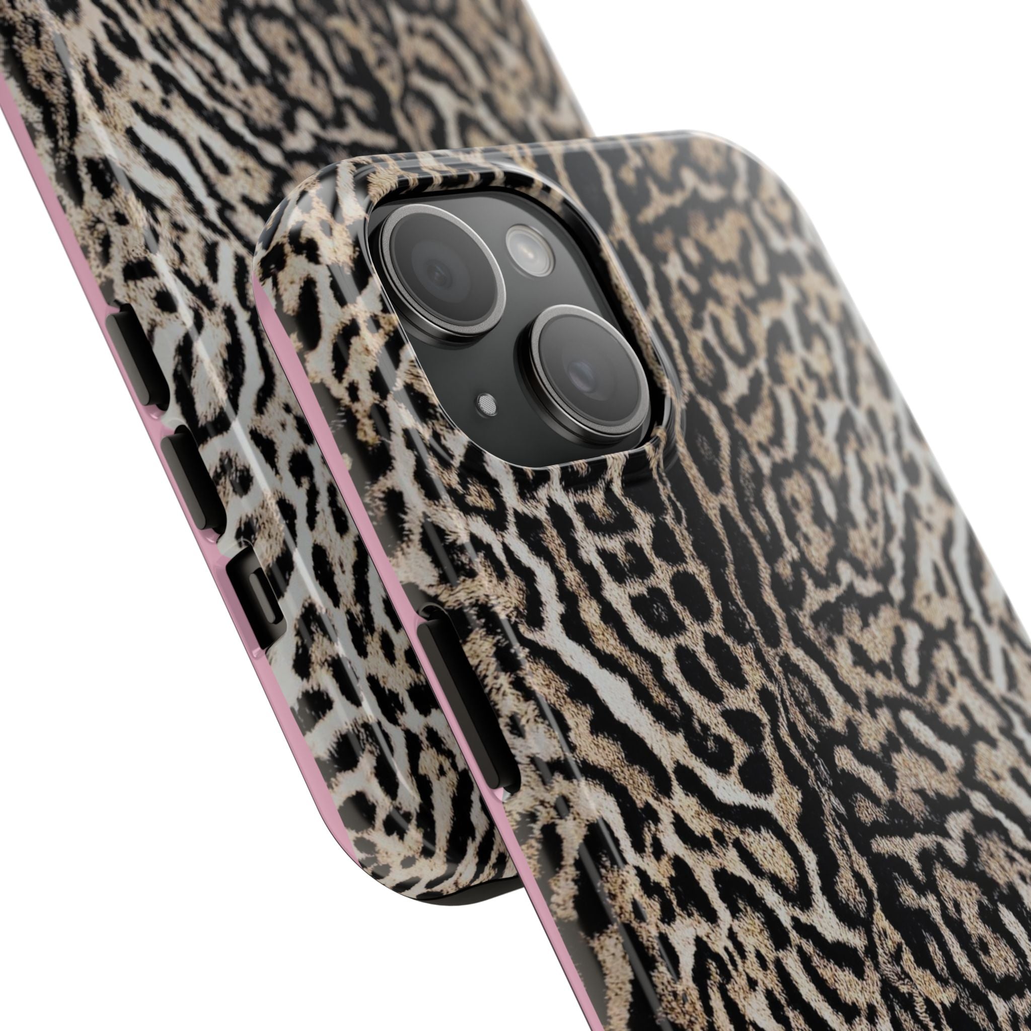 Classic Leopard Cheetah Photo Print Phone Case  - Tough Impact-Resistant Case