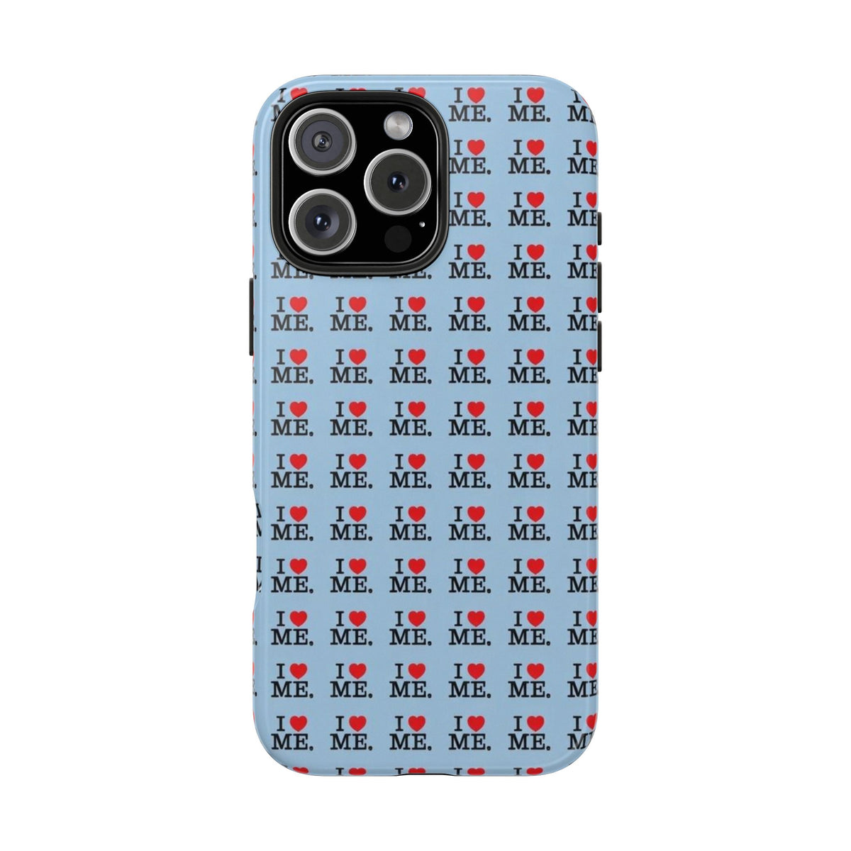 I <3 Me Baby Blue Phone Case