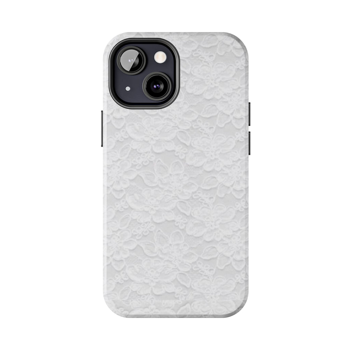 White Lace Coquette Phone Case