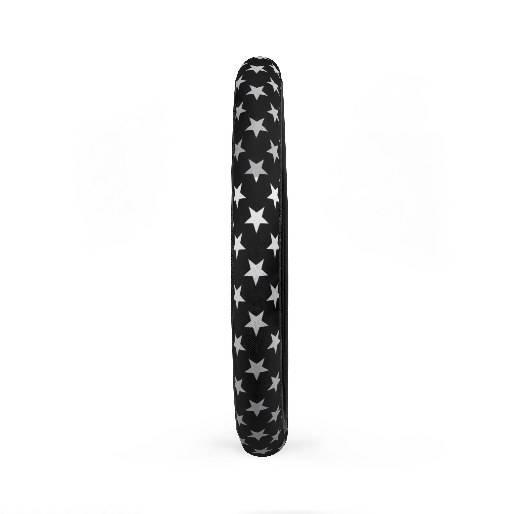 Black & White Stars Car Steering Wheel Cover
