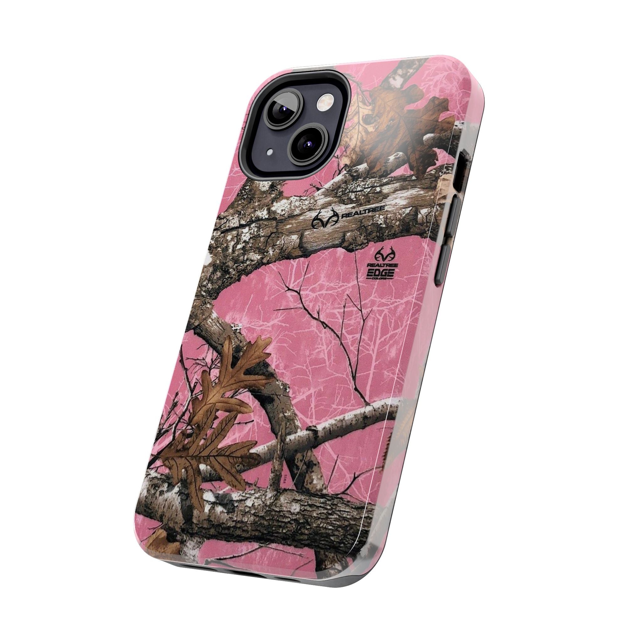 Pink Camo Real Tree Phone Case  - Tough Impact-Resistant Case