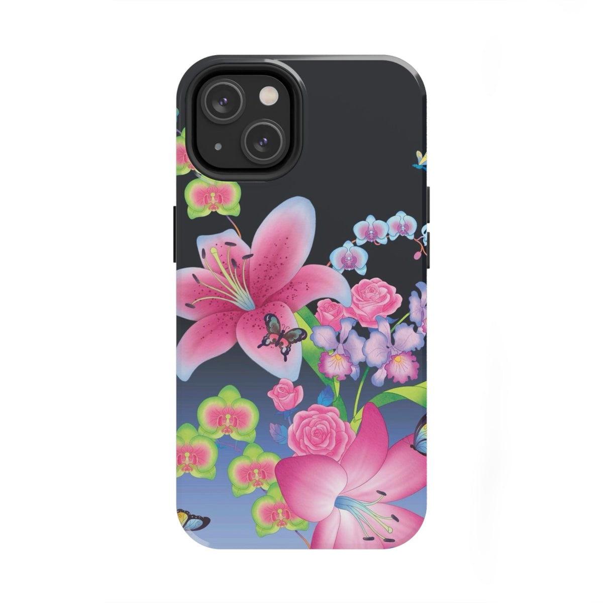 Bright Lily and Orchid  Phone Case