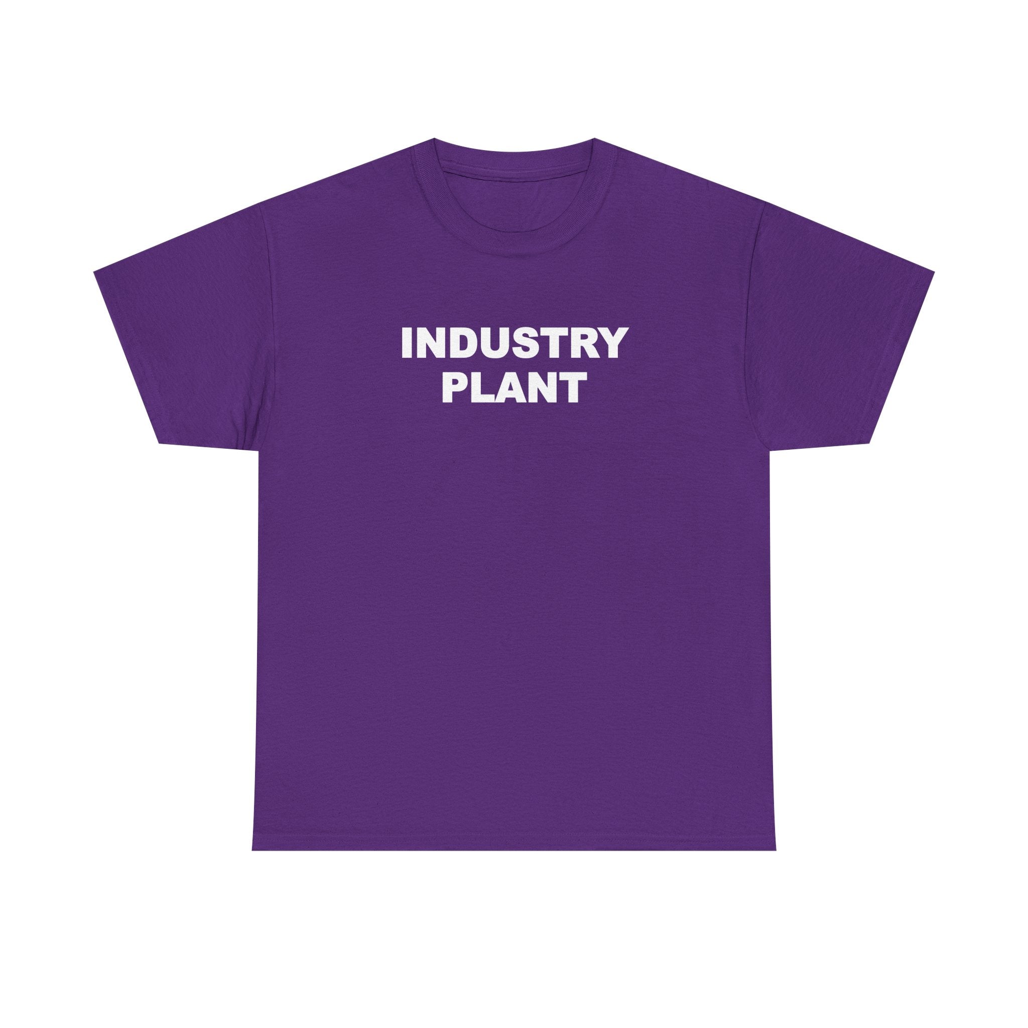 INDUSTRY PLANT Unisex 100% Cotton Tee