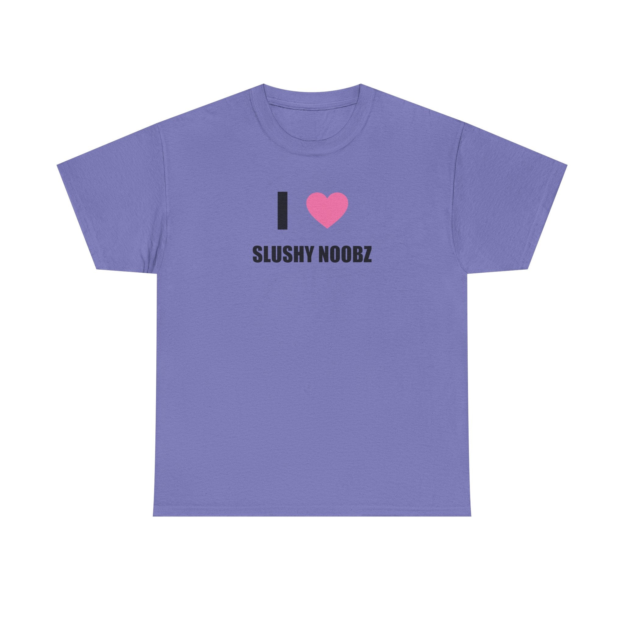 I Love Slushy Noobz Unisex Heavy Cotton Tee