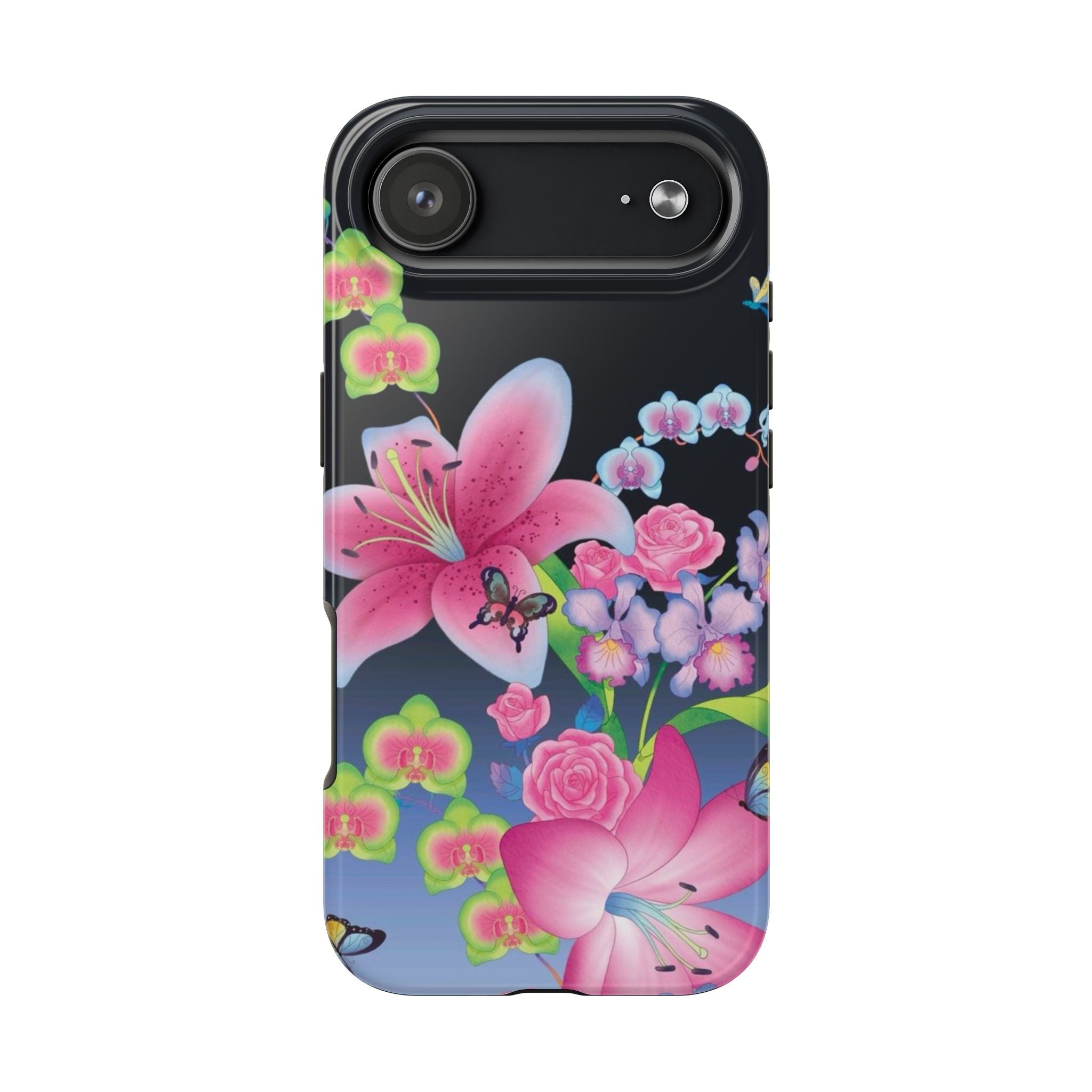 Bright Lily and Orchid  Phone Case