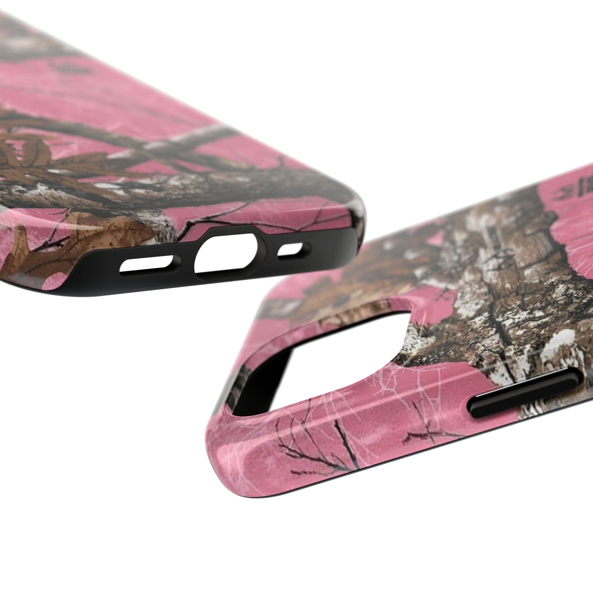 Pink Camo Real Tree Phone Case  - Tough Impact-Resistant Case