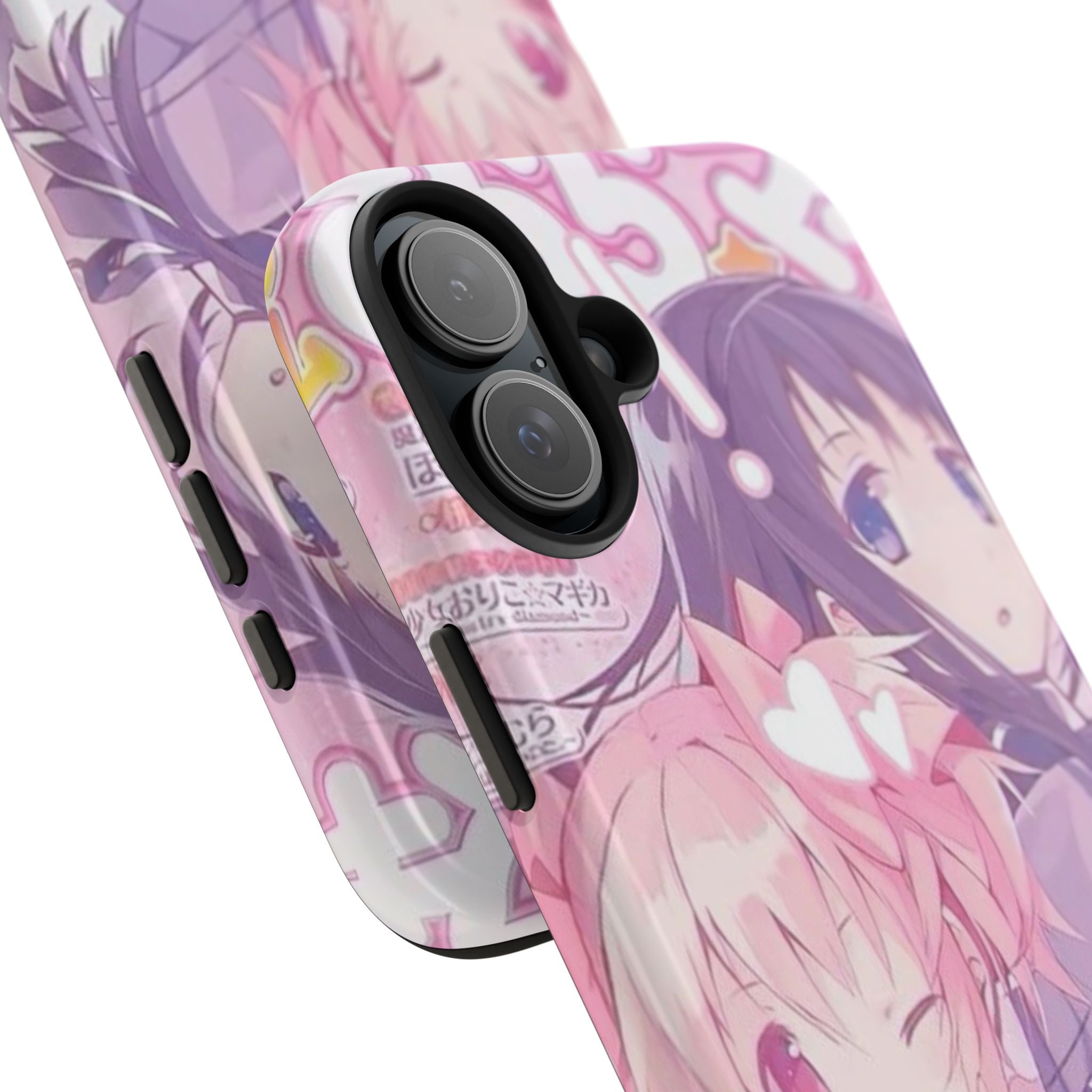 Cute Pink and Purple Anime Phone Case