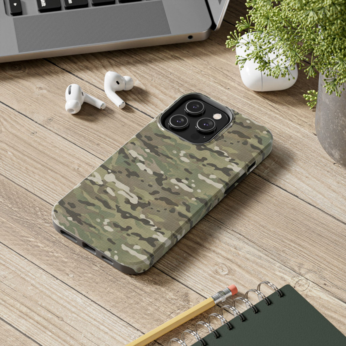 Graphic Camo Green Camouflage Pattern Phone Case