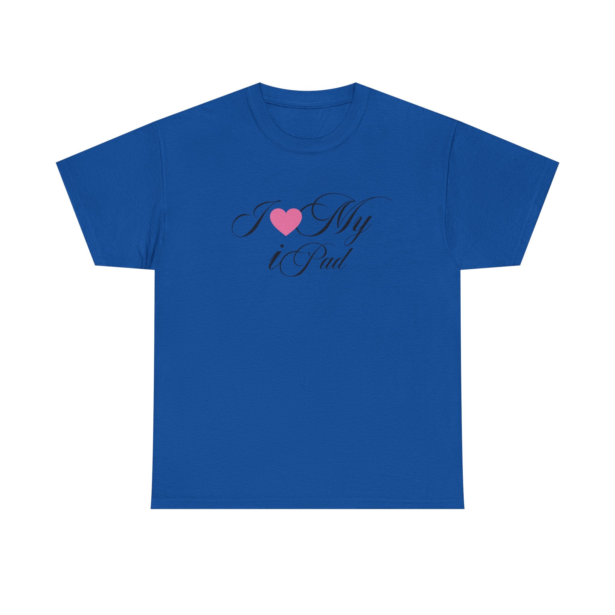 I LOVE MY iPAD <3 Unisex 100% Cotton Tee