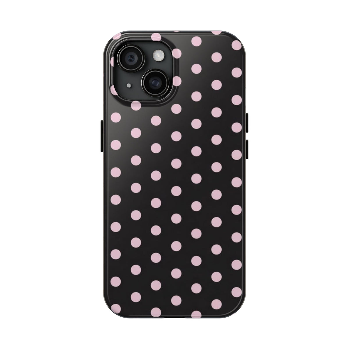 Black and Pink Spots Phone Case