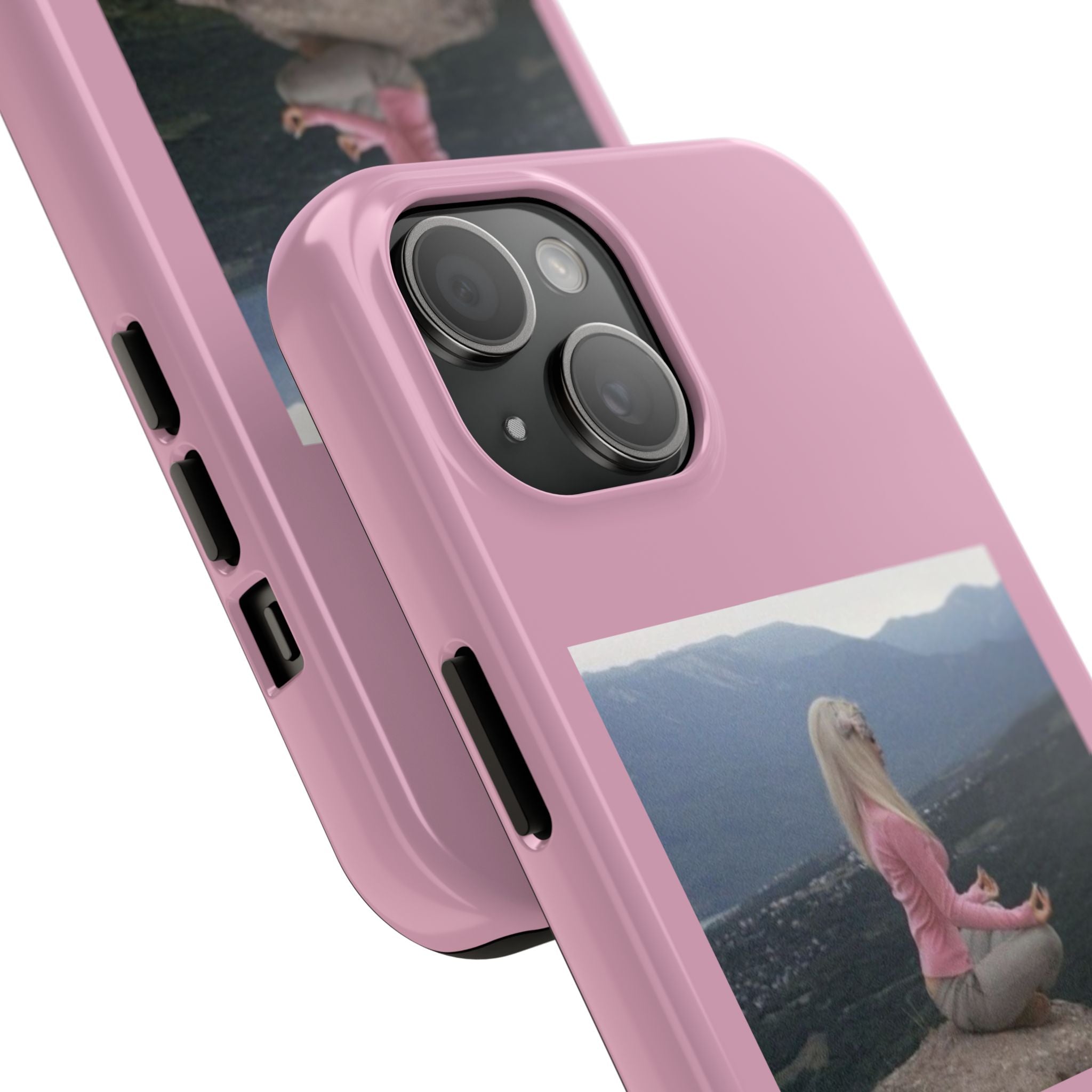 Manifestation Yoga Girl Manifesting Meme Phone Case