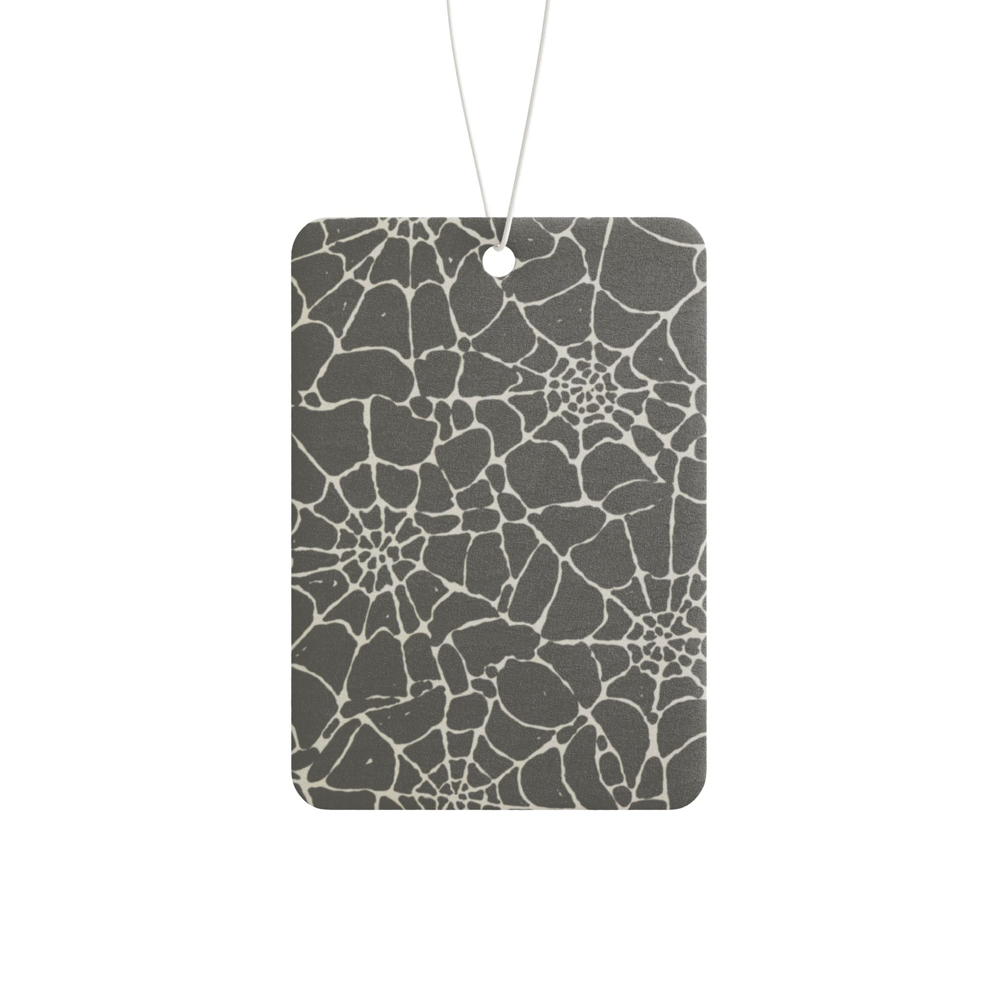 Grunge Spider Web Car Air Freshener