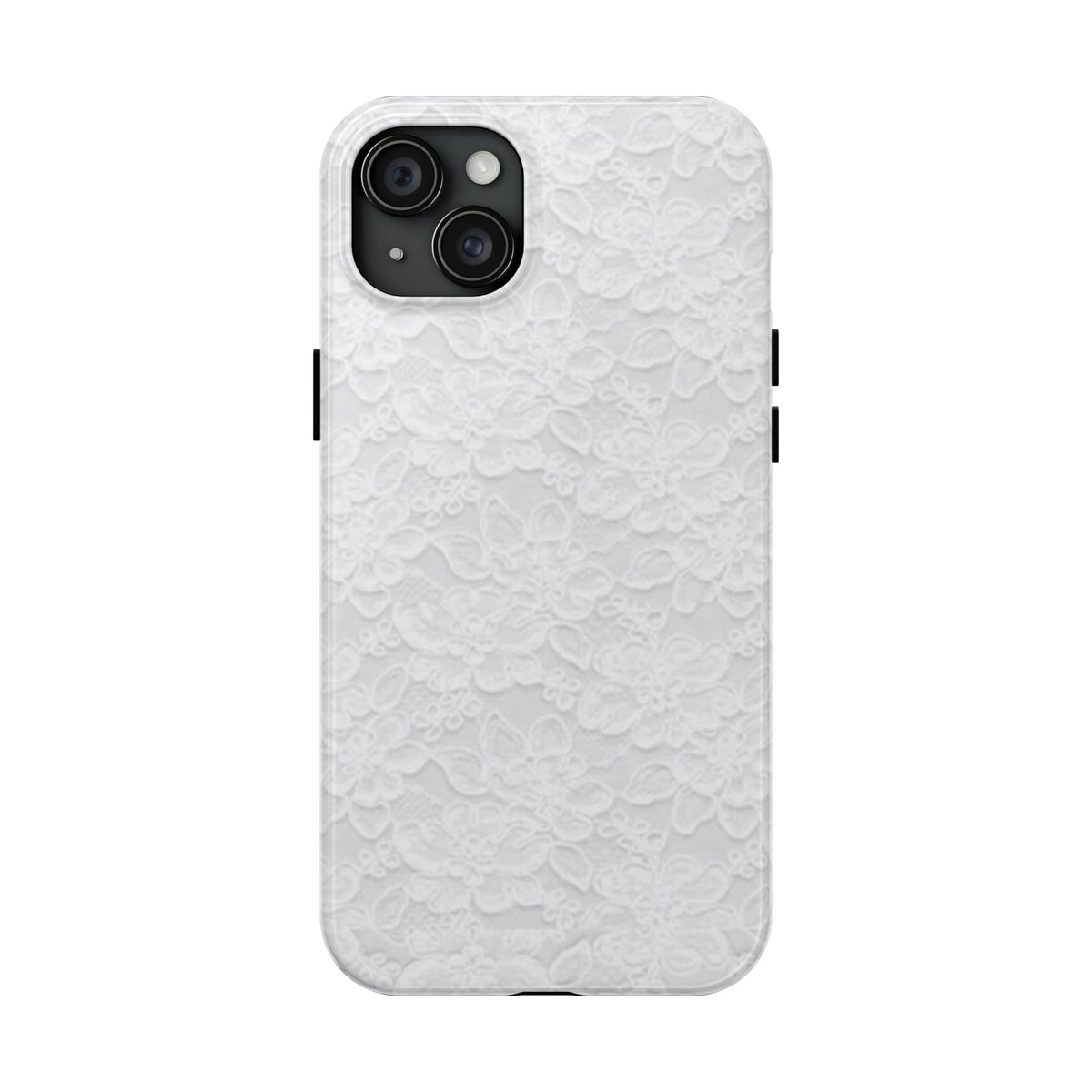 White Lace Coquette Phone Case