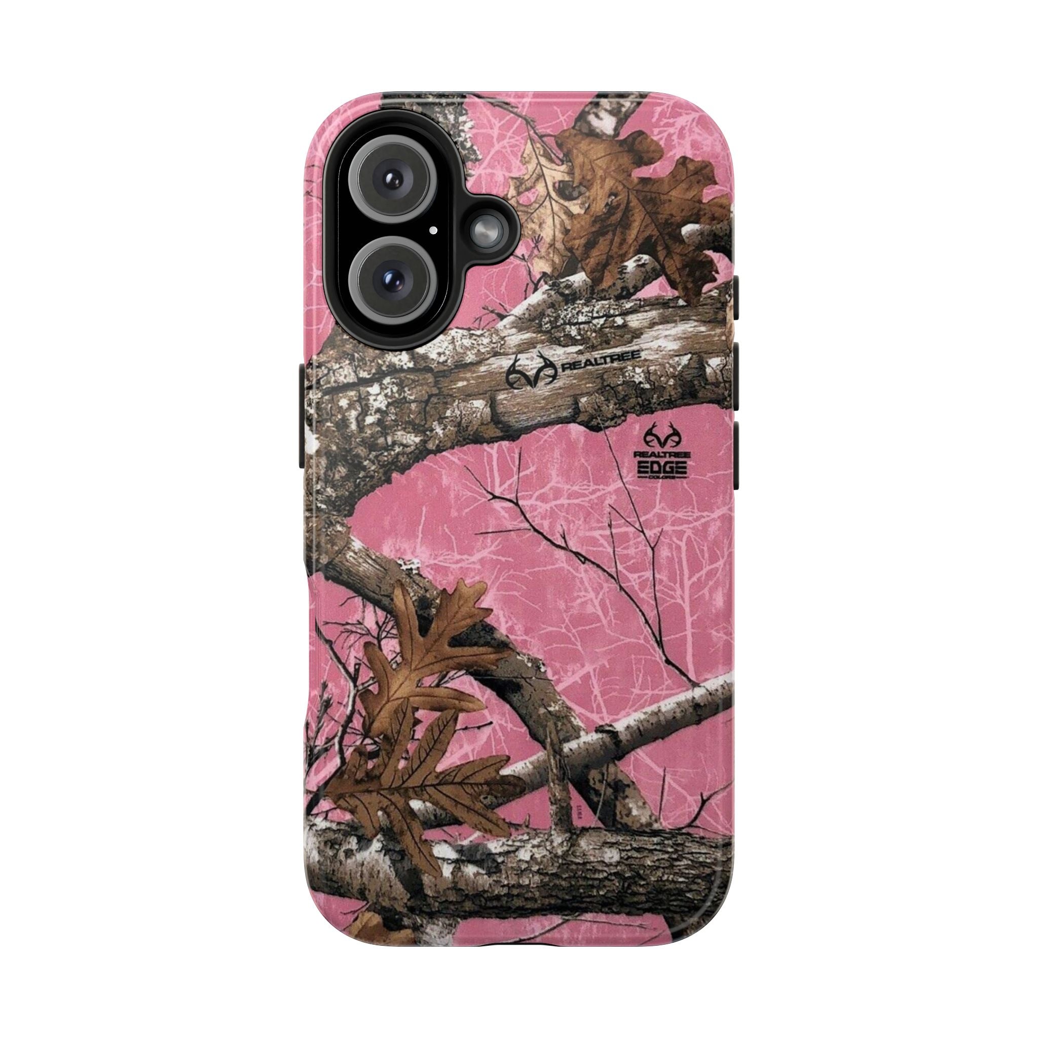 Pink Camo Real Tree Phone Case  - Tough Impact-Resistant Case