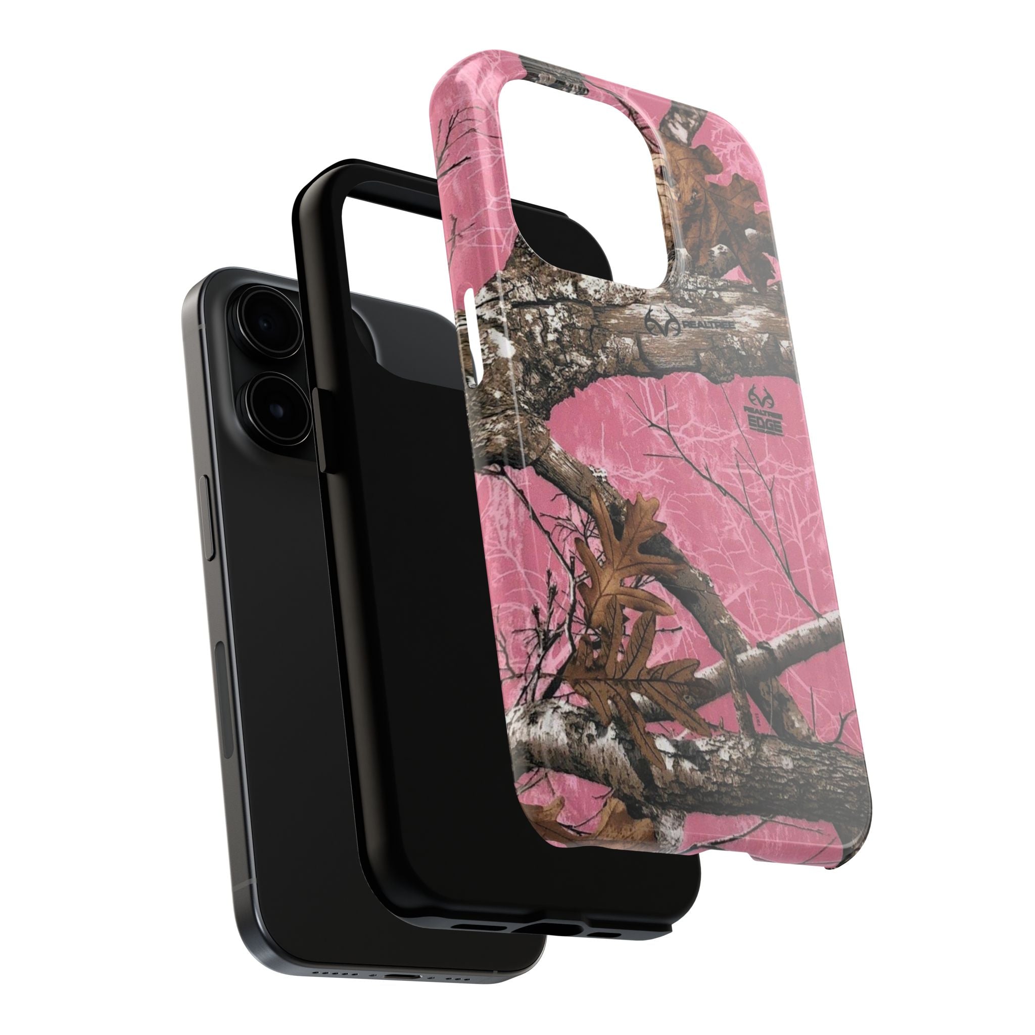 Pink Camo Real Tree Phone Case  - Tough Impact-Resistant Case