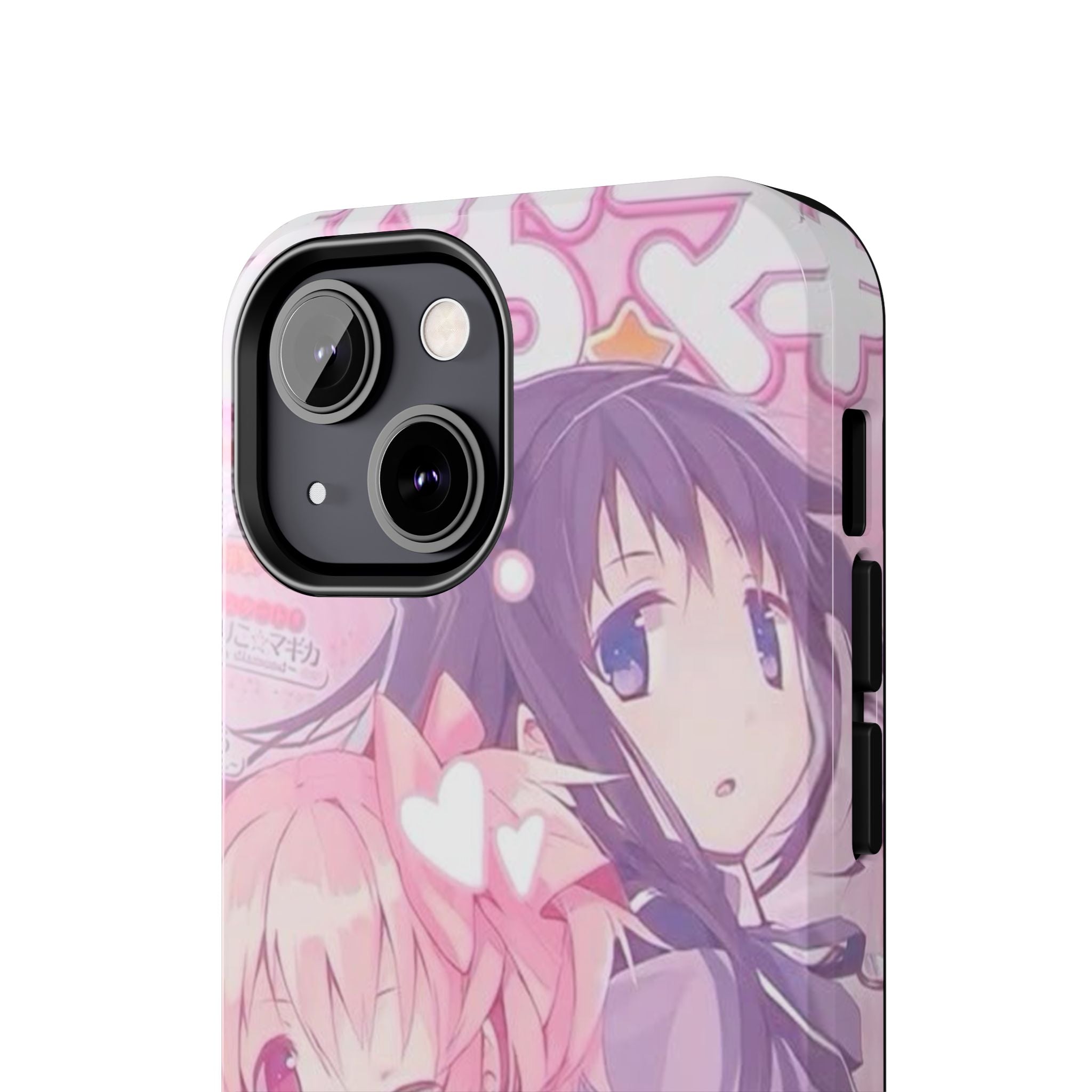 Cute Pink and Purple Anime Phone Case