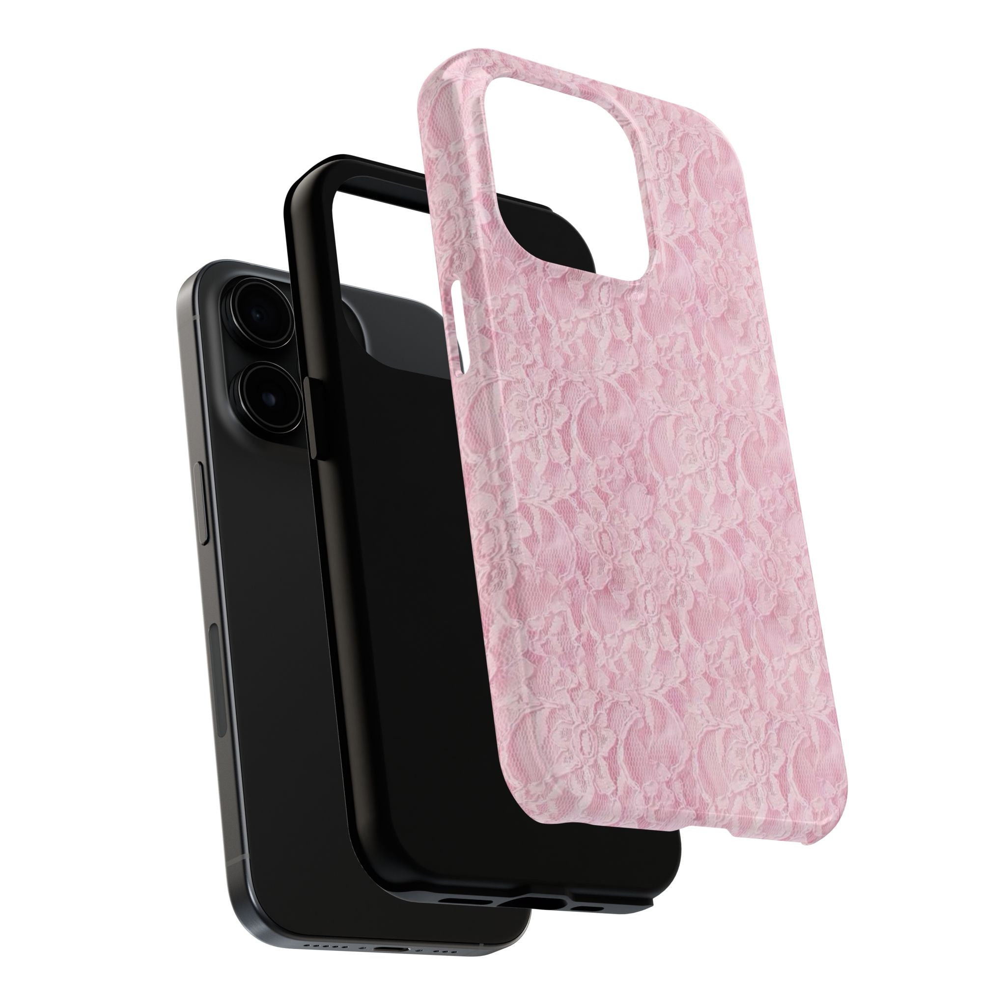Pink Lace Phone Case