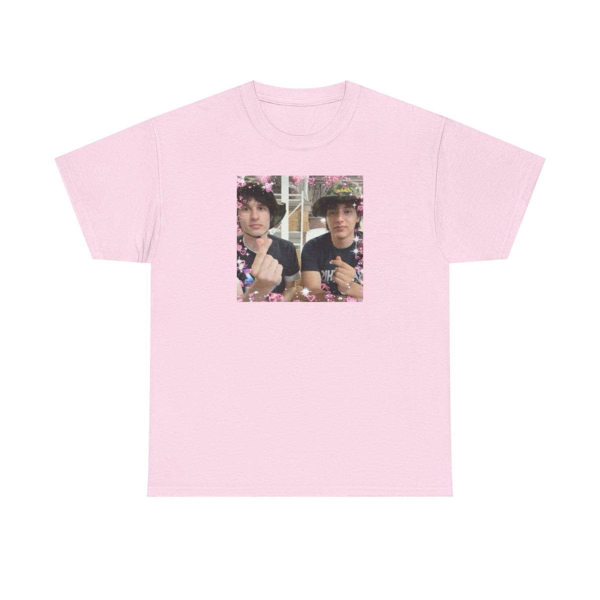 Proud Slushy Noobz Kawaii Cute Pic Martin and Hamzah Fan Merch Unisex Heavy Cotton Tee