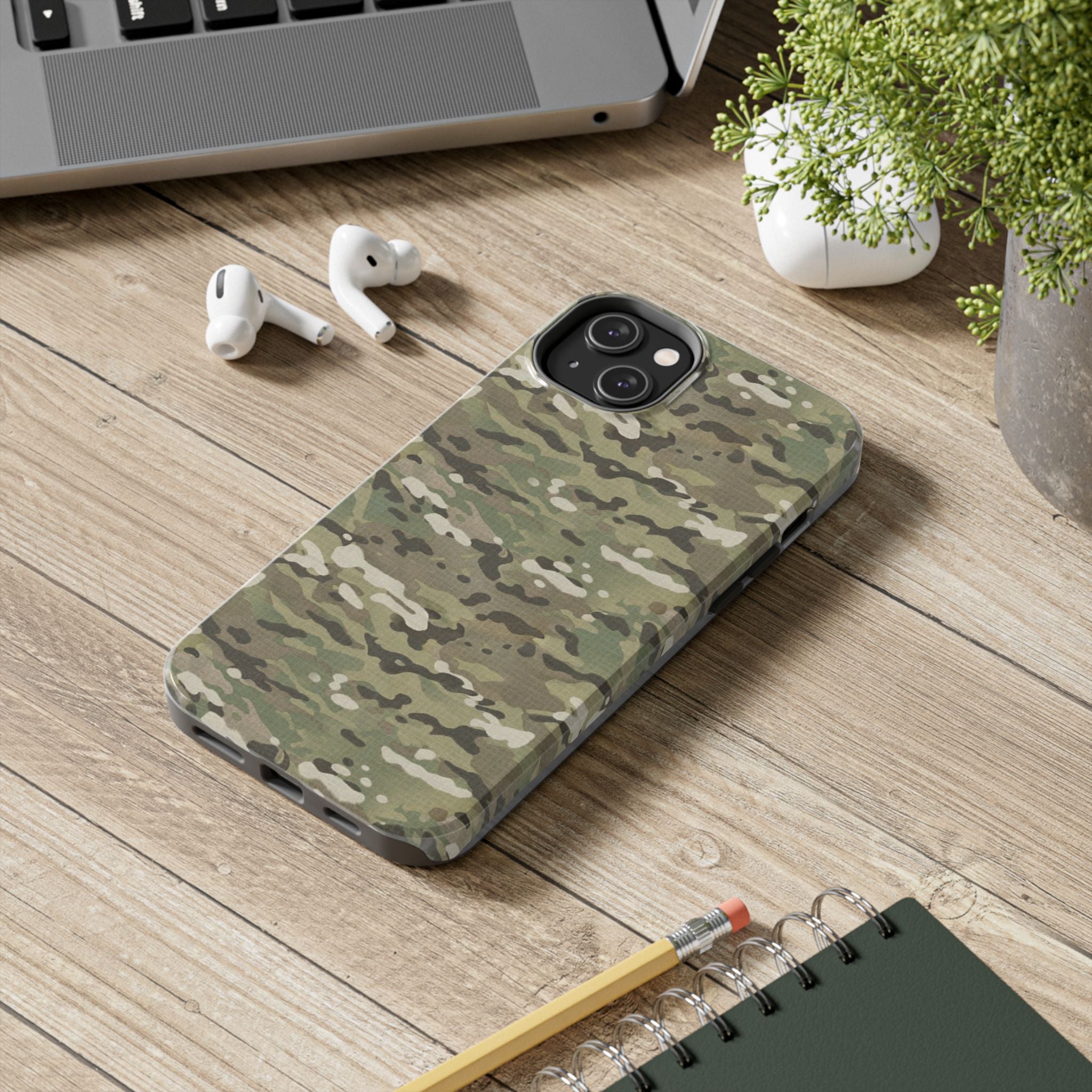 Graphic Camo Green Camouflage Pattern Phone Case