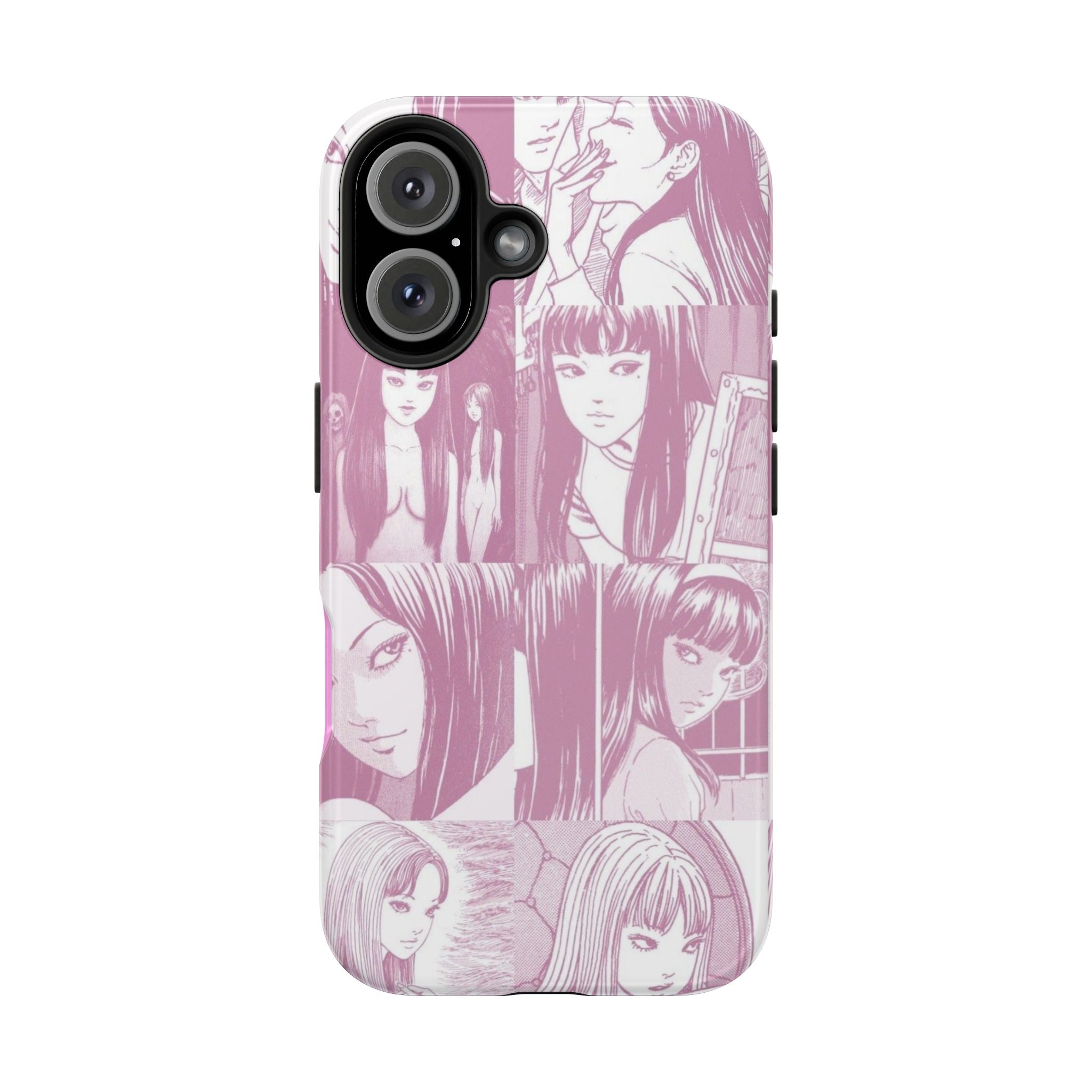 Cute Pink Anime Girl Comic BookPhone Case  - Tough Impact-Resistant Cases