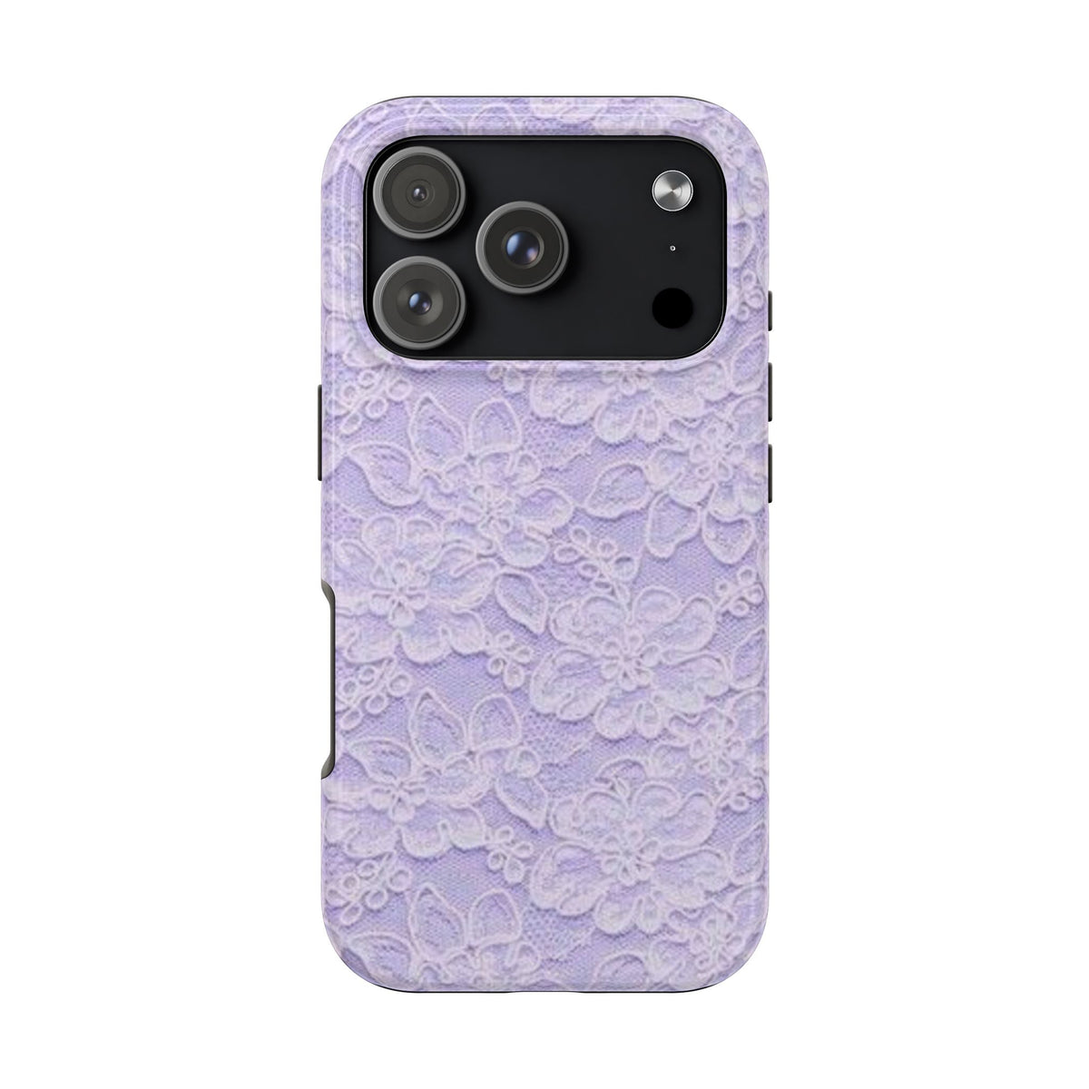 Purple Lace Cute Coquette Phone Case