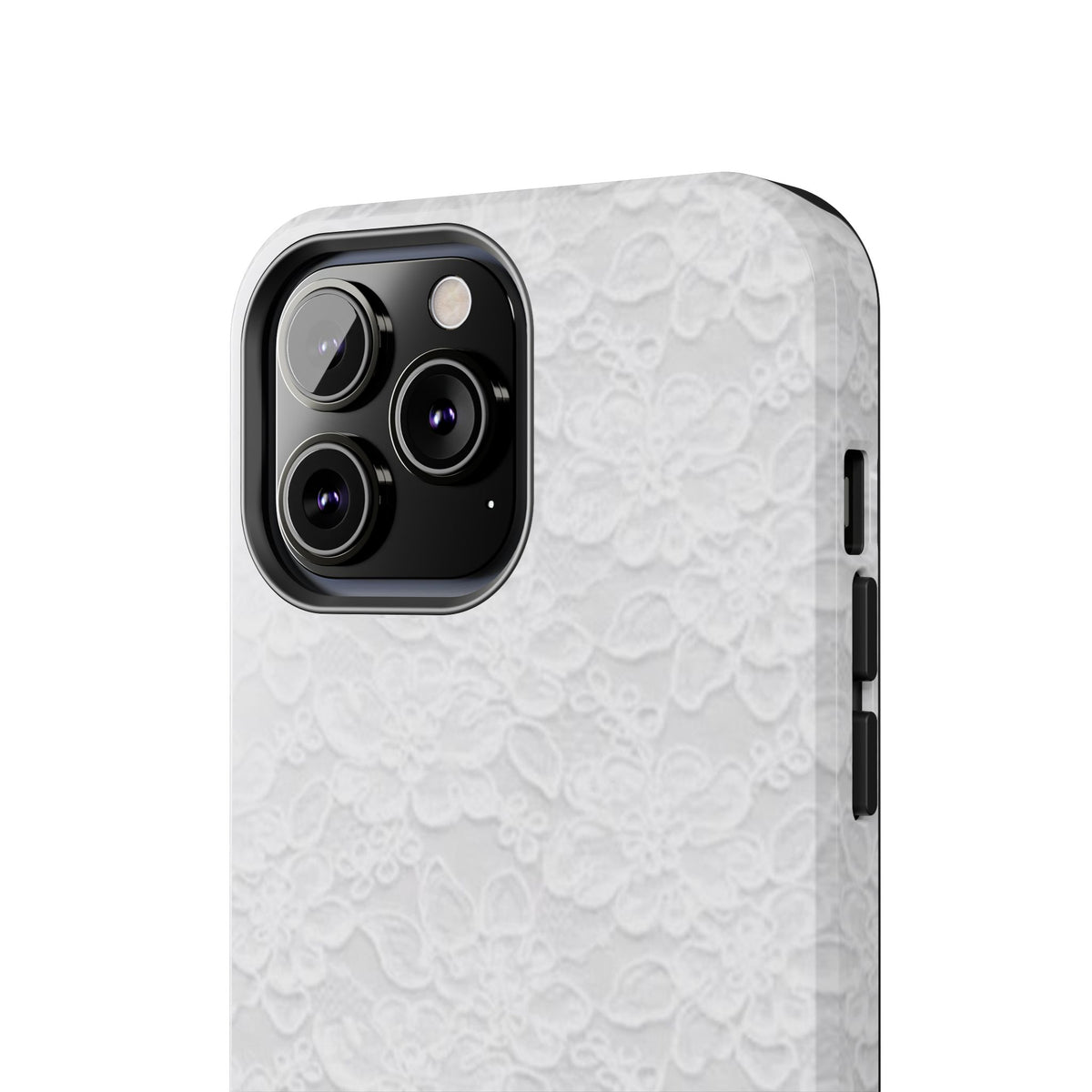 White Lace Coquette Phone Case