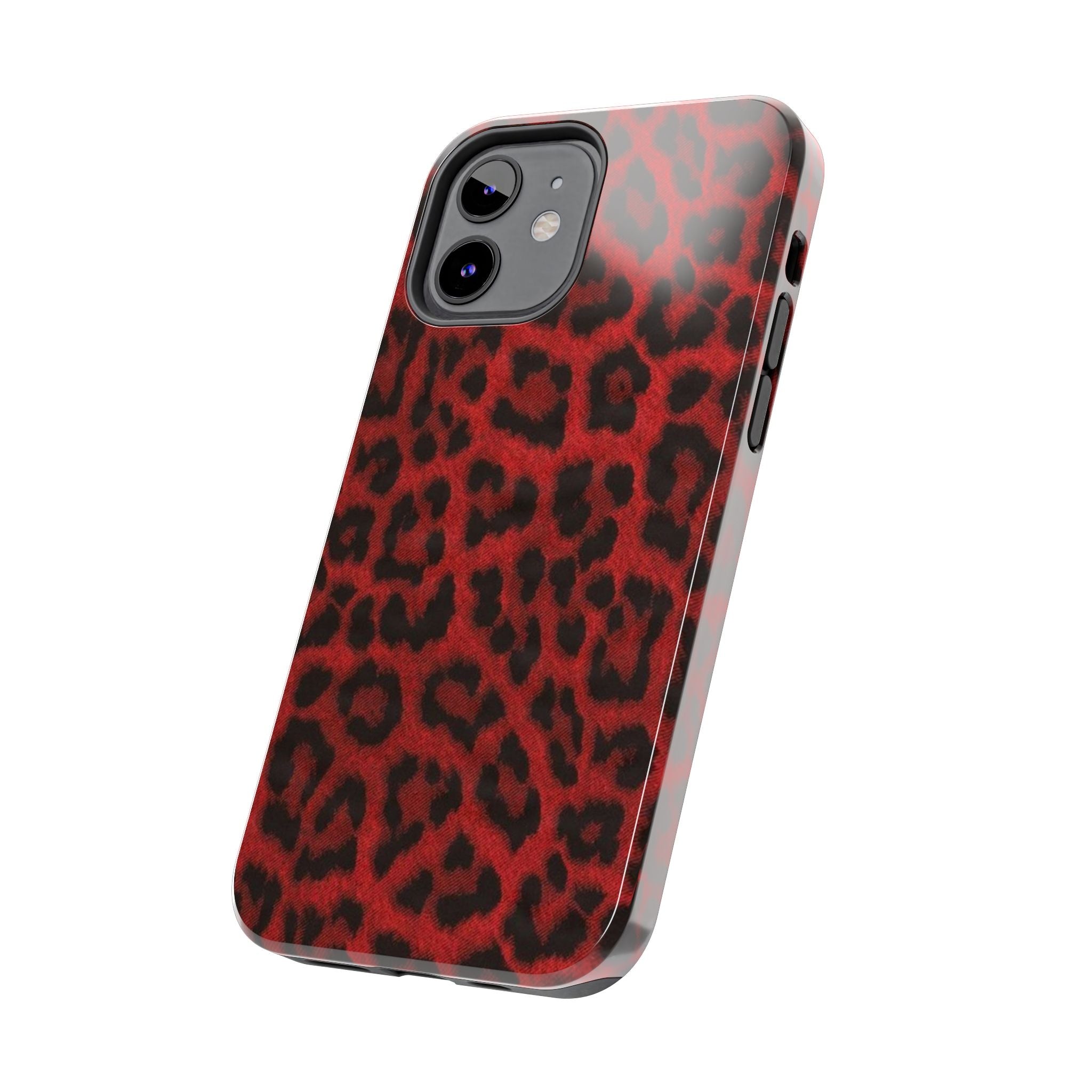 Red Cheetah Leopard Phone Case  - Tough Impact-Resistant Case