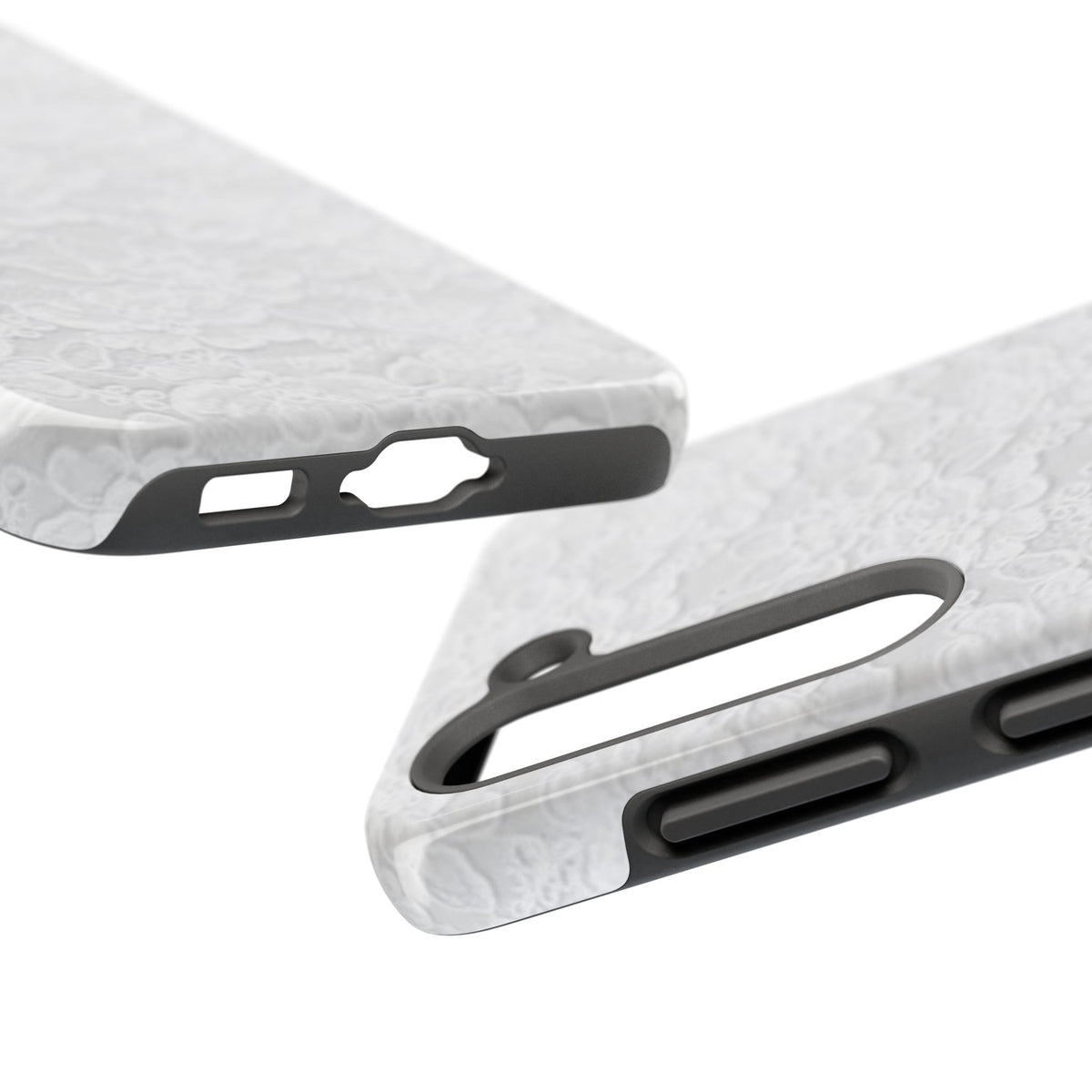 White Lace Coquette Phone Case