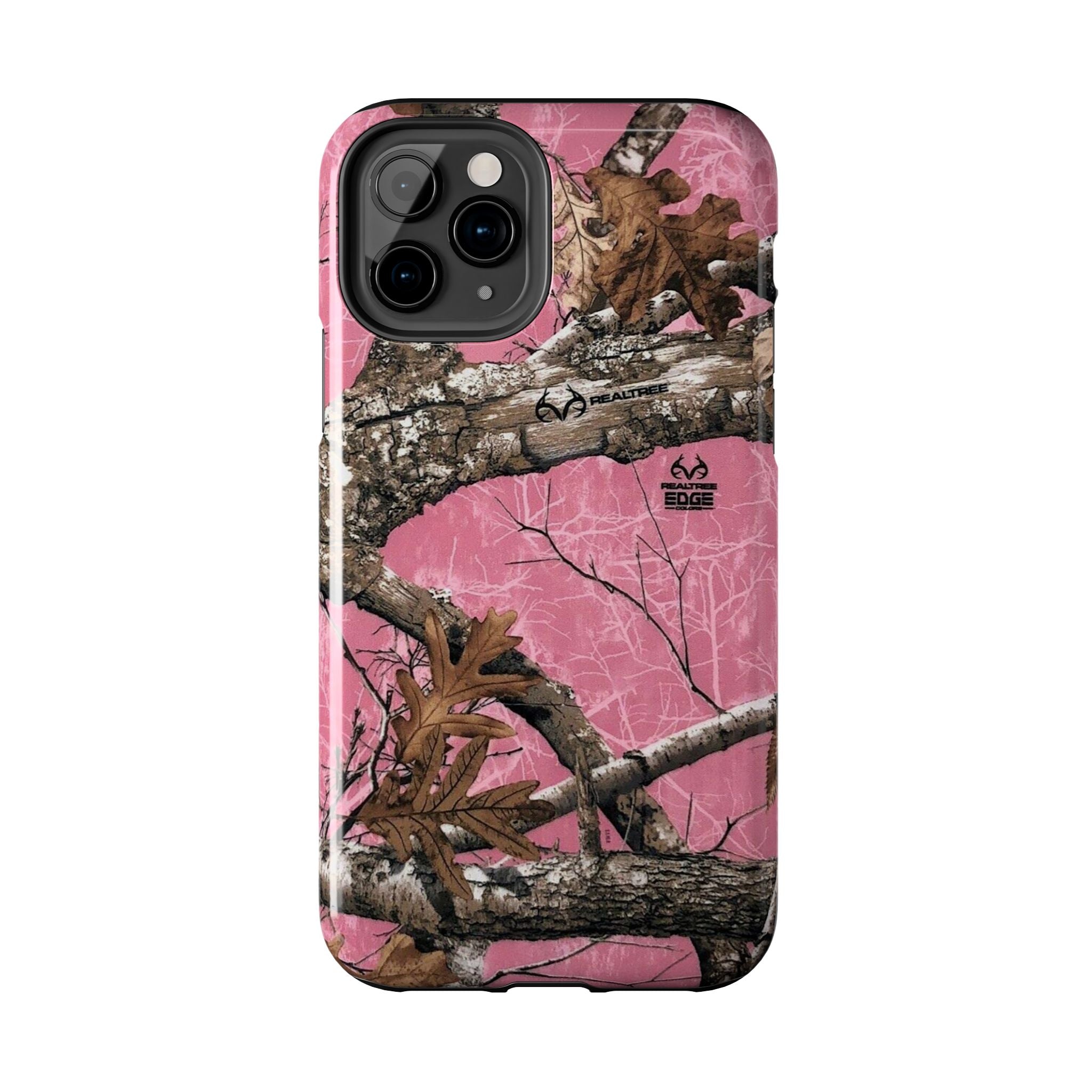 Pink Camo Real Tree Phone Case  - Tough Impact-Resistant Case