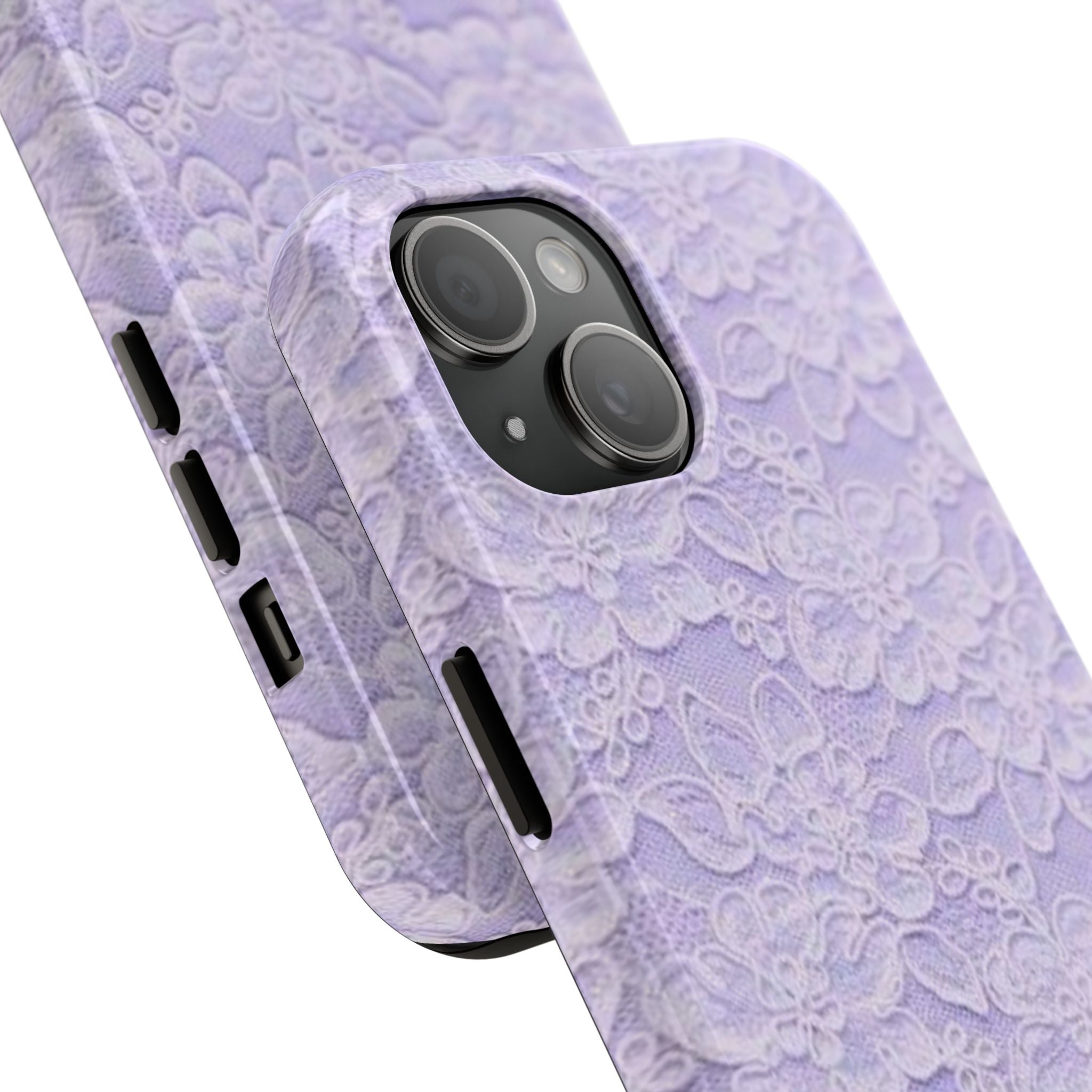 Purple Lace Cute Coquette Phone Case