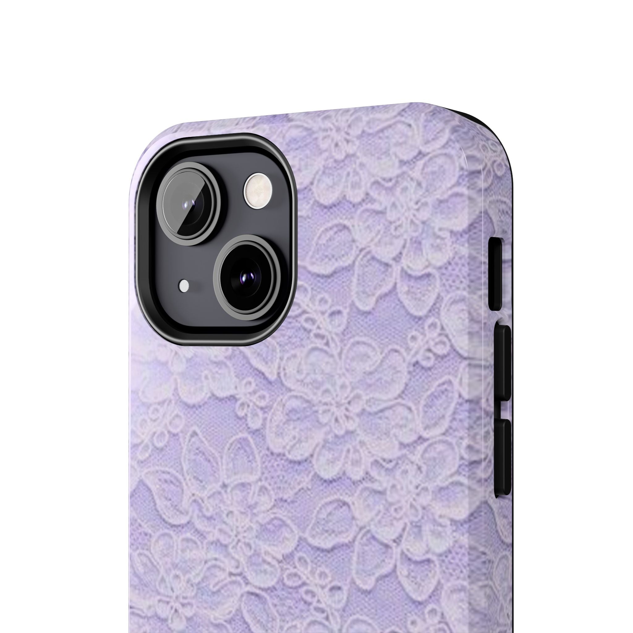 Purple Lace Cute Coquette Phone Case