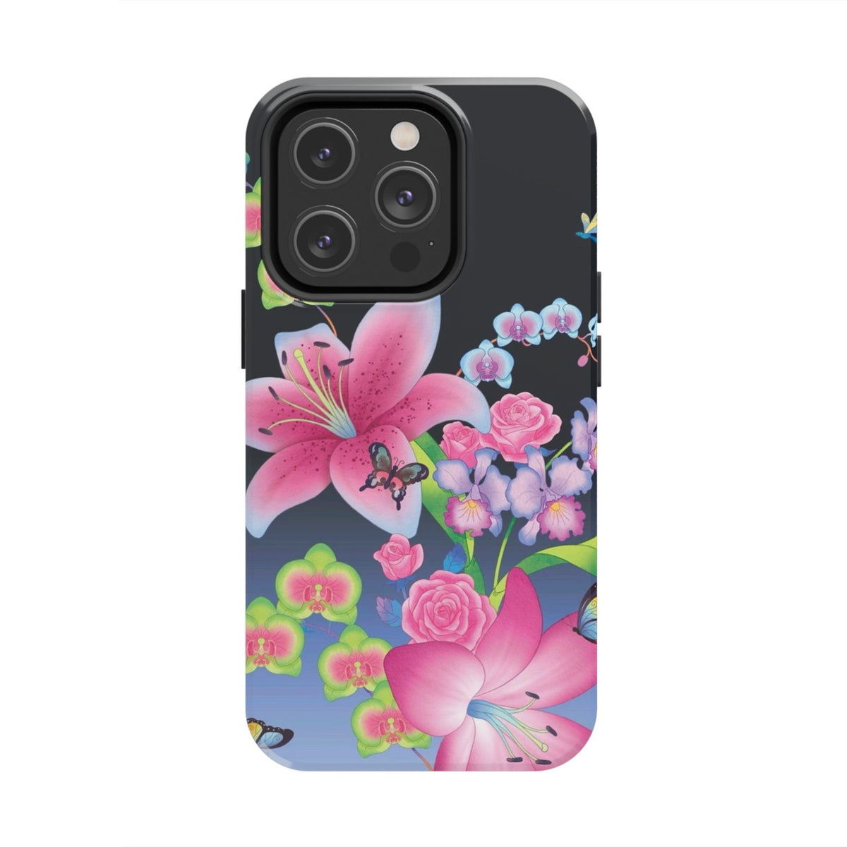 Bright Lily and Orchid  Phone Case