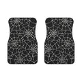 Grunge Spider Web Car Mats - Front Floor Mats Set of 2