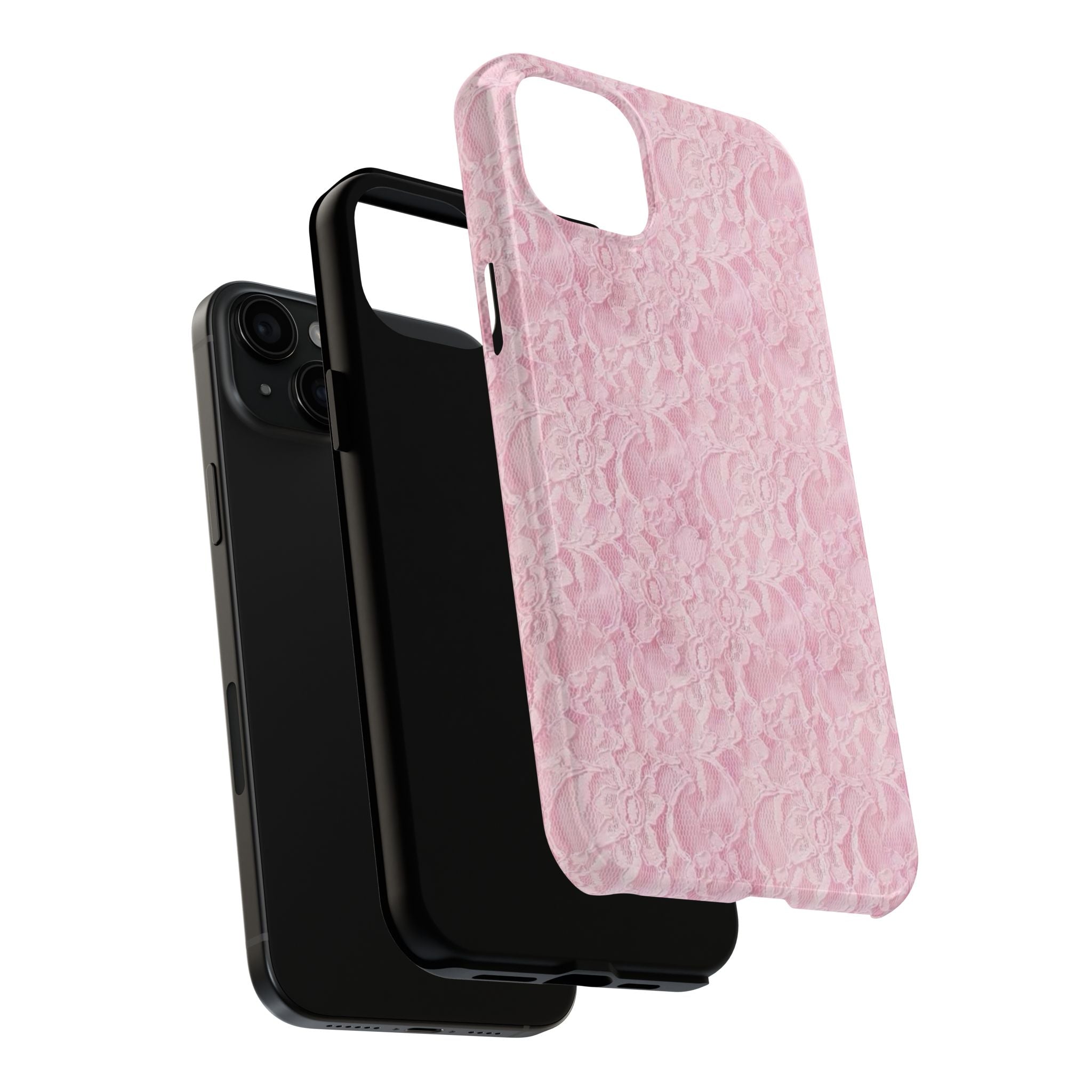 Pink Lace Phone Case