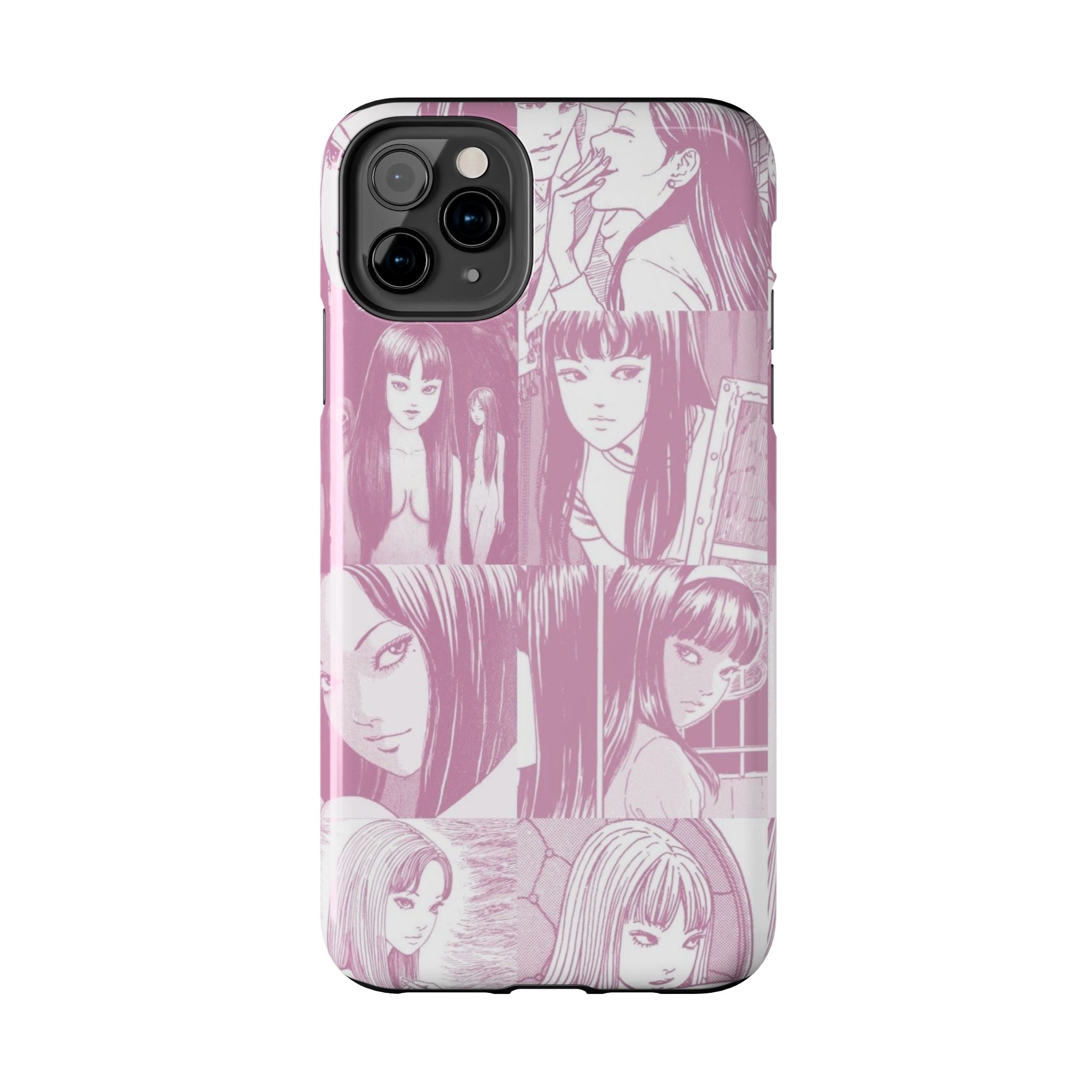 Cute Pink Anime Girl Comic BookPhone Case  - Tough Impact-Resistant Cases