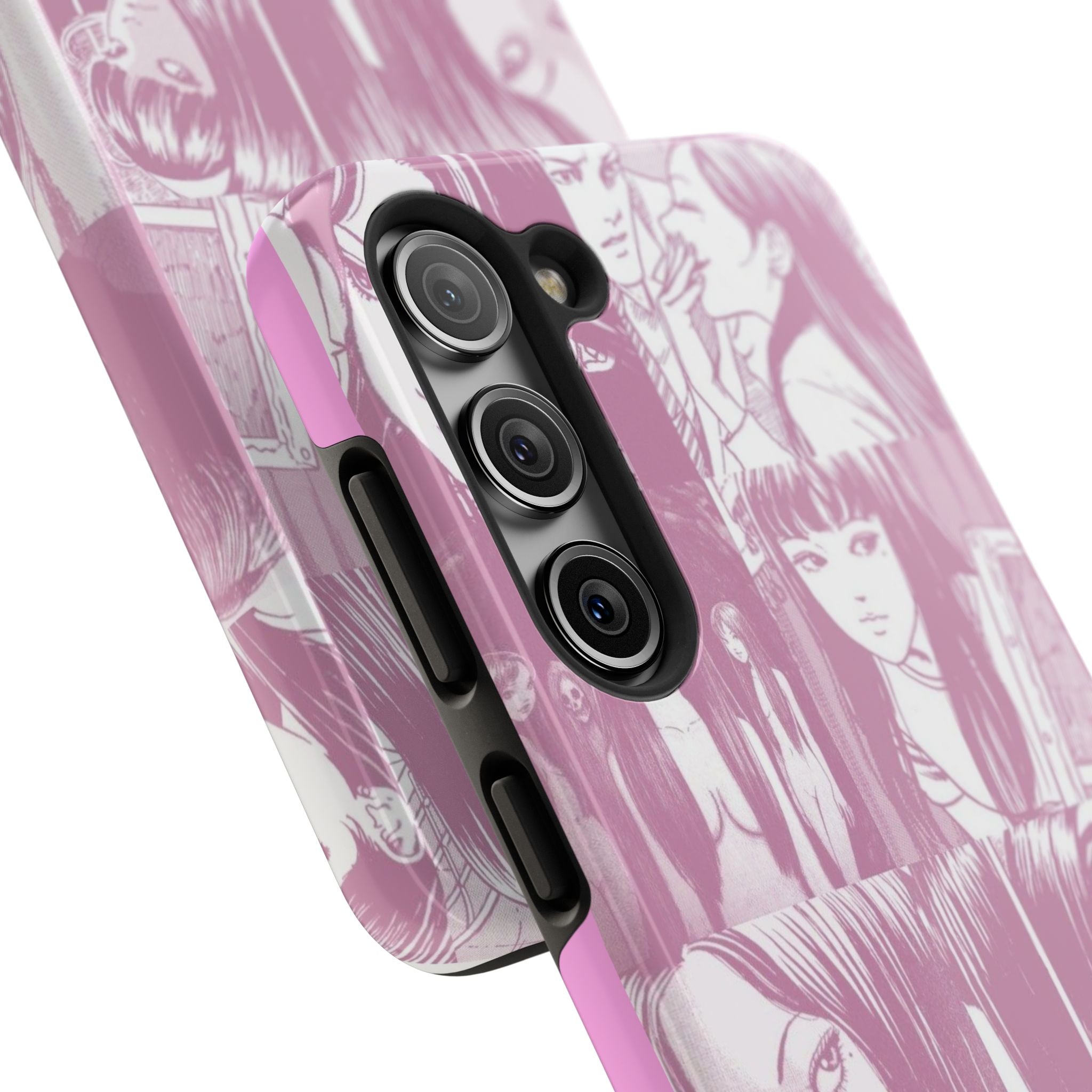 Cute Pink Anime Girl Comic BookPhone Case  - Tough Impact-Resistant Cases