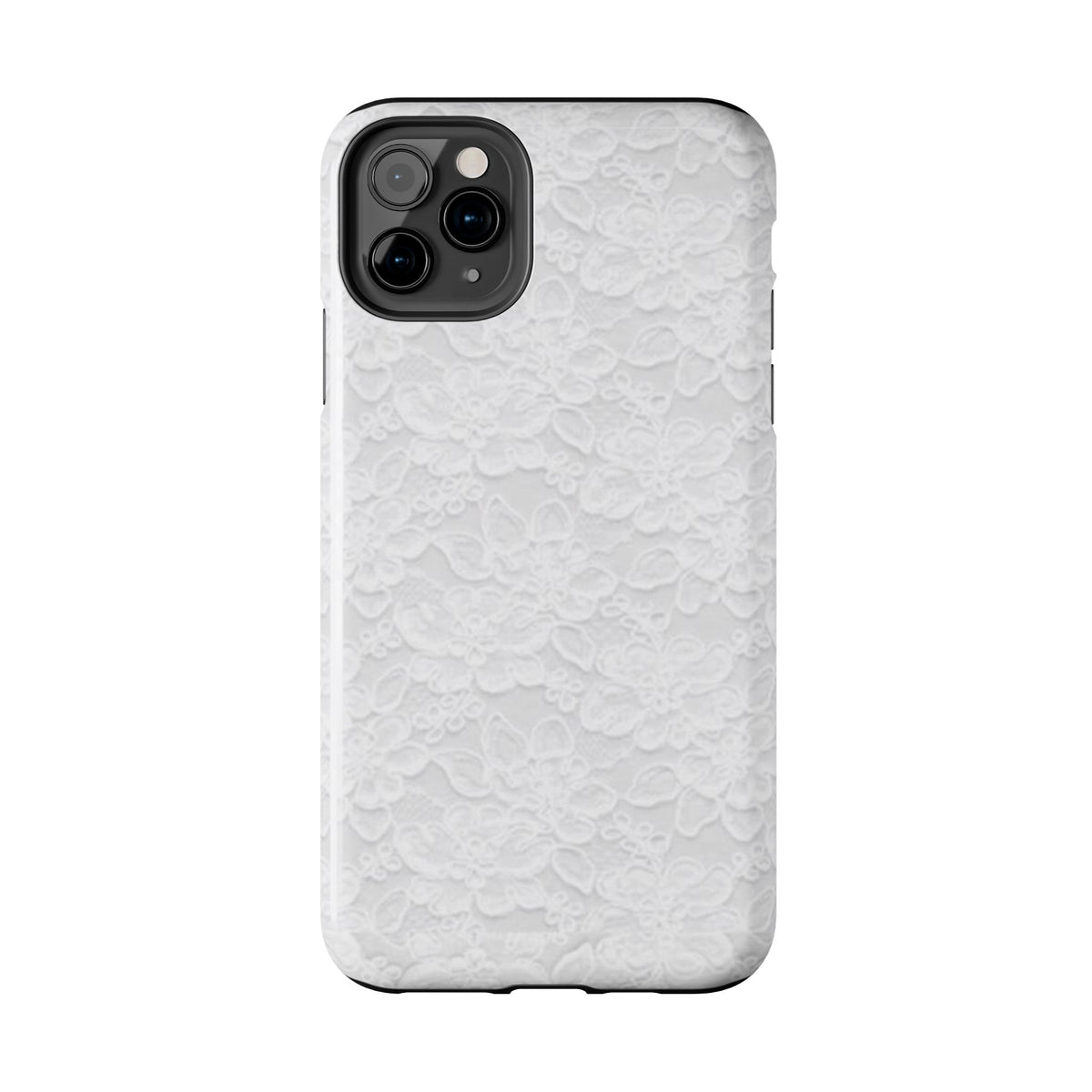 White Lace Coquette Phone Case
