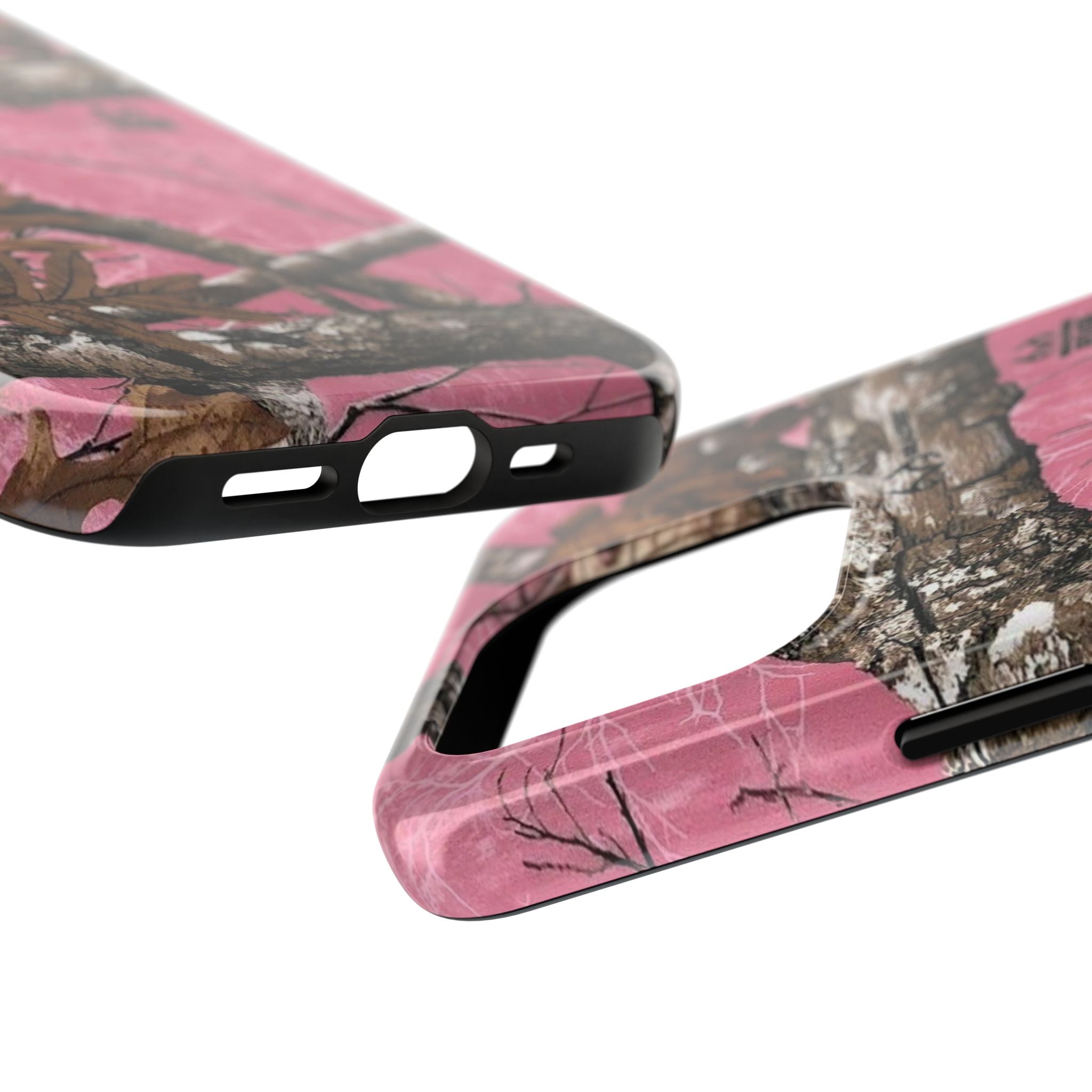 Pink Camo Real Tree Phone Case  - Tough Impact-Resistant Case