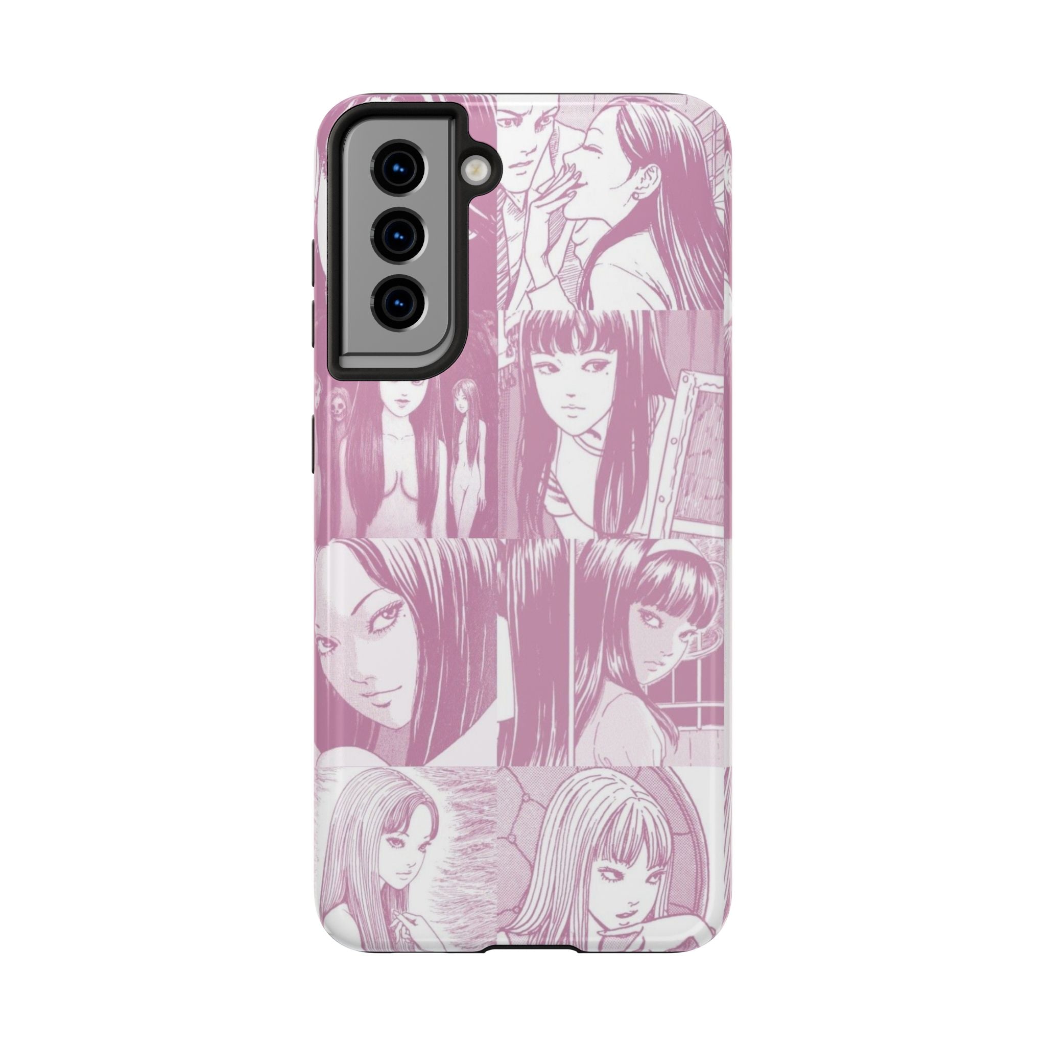 Cute Pink Anime Girl Comic BookPhone Case  - Tough Impact-Resistant Cases