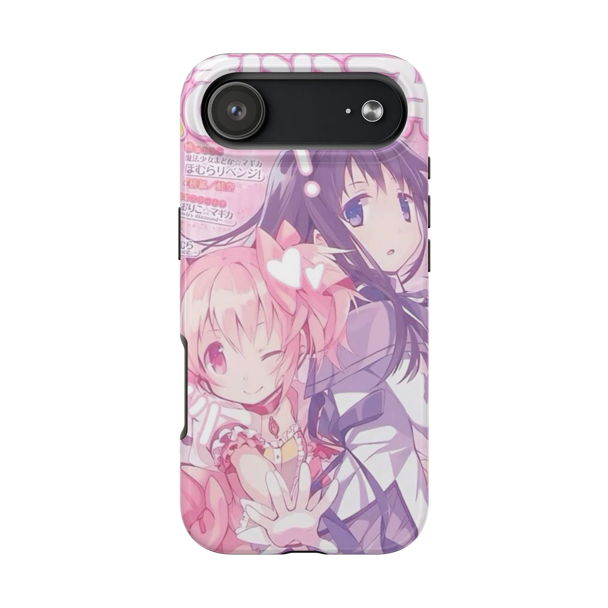 Cute Pink and Purple Anime Phone Case