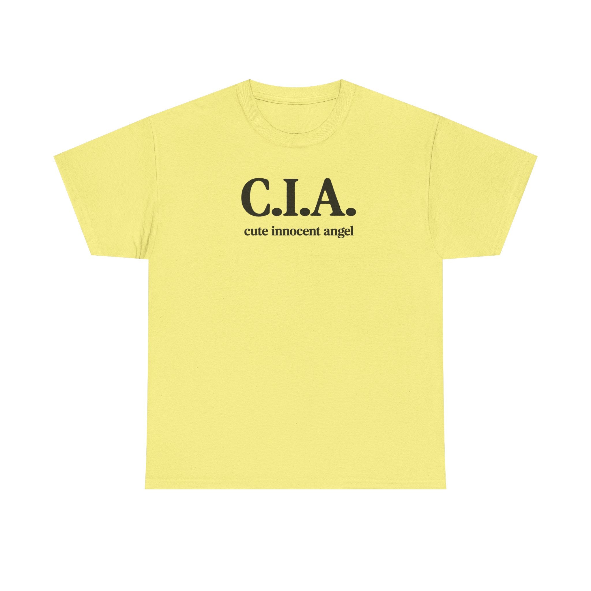 C.I.A. Cute Innocent Angel 100% Cotton Tee