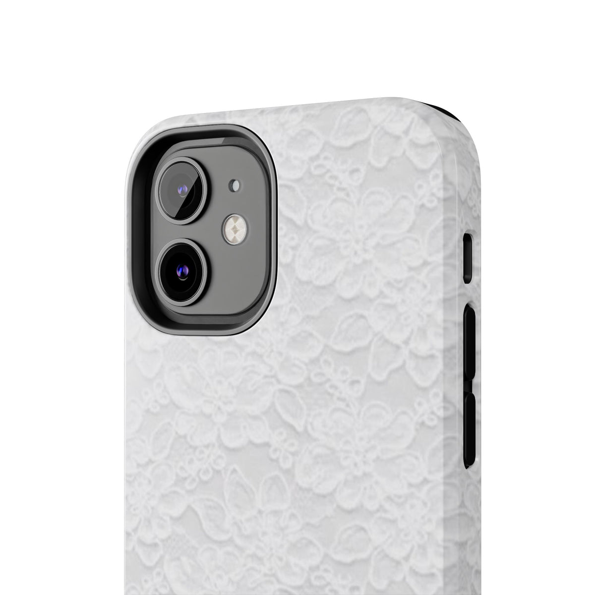White Lace Coquette Phone Case
