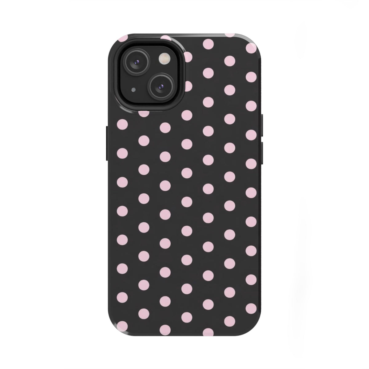 Black and Pink Spots Phone Case