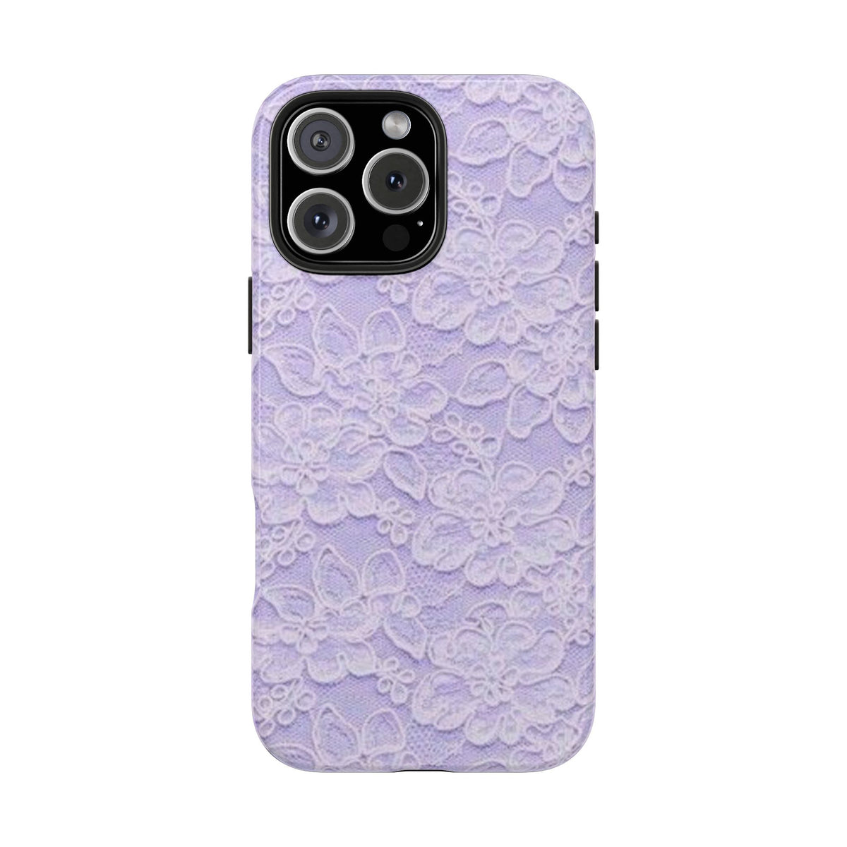 Purple Lace Cute Coquette Phone Case