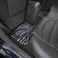 Zebra Rear Car Mats - Rear Floor Mats Set of 2