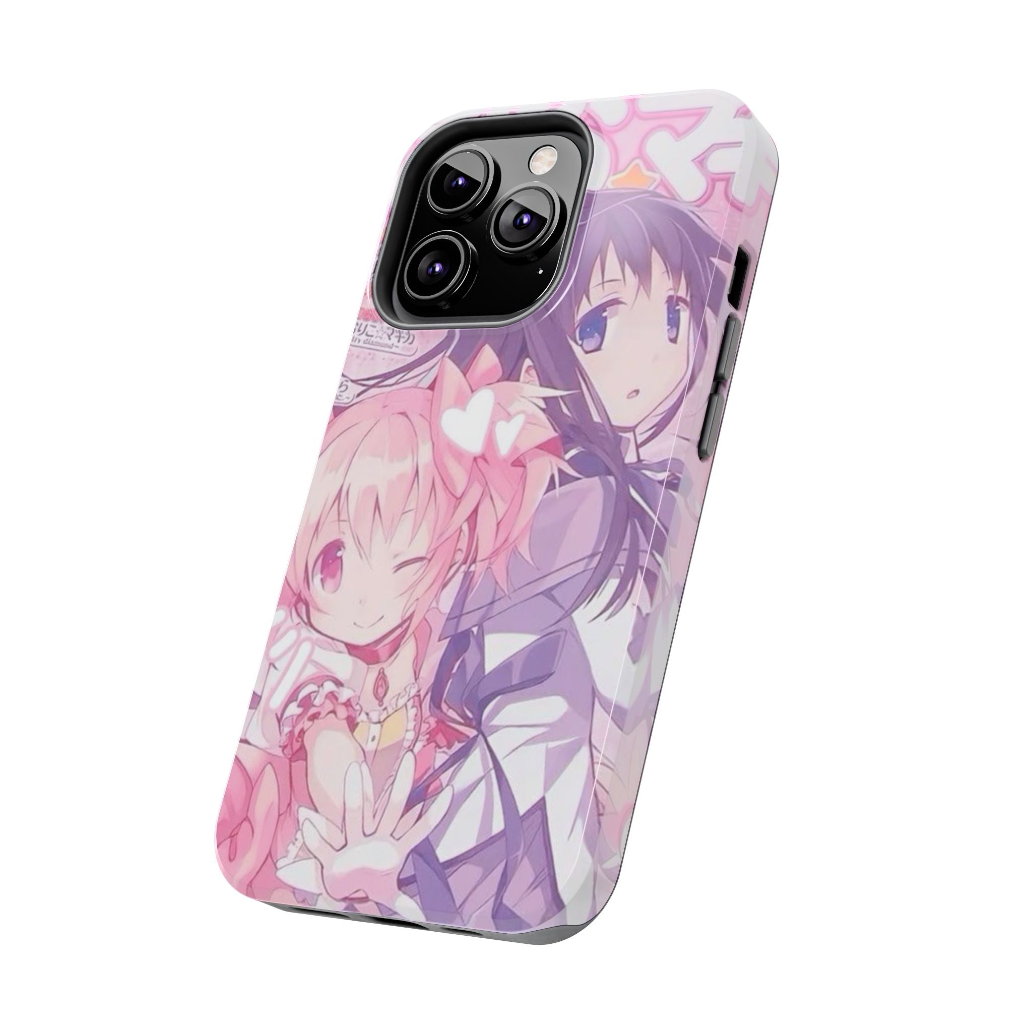 Cute Pink and Purple Anime Phone Case