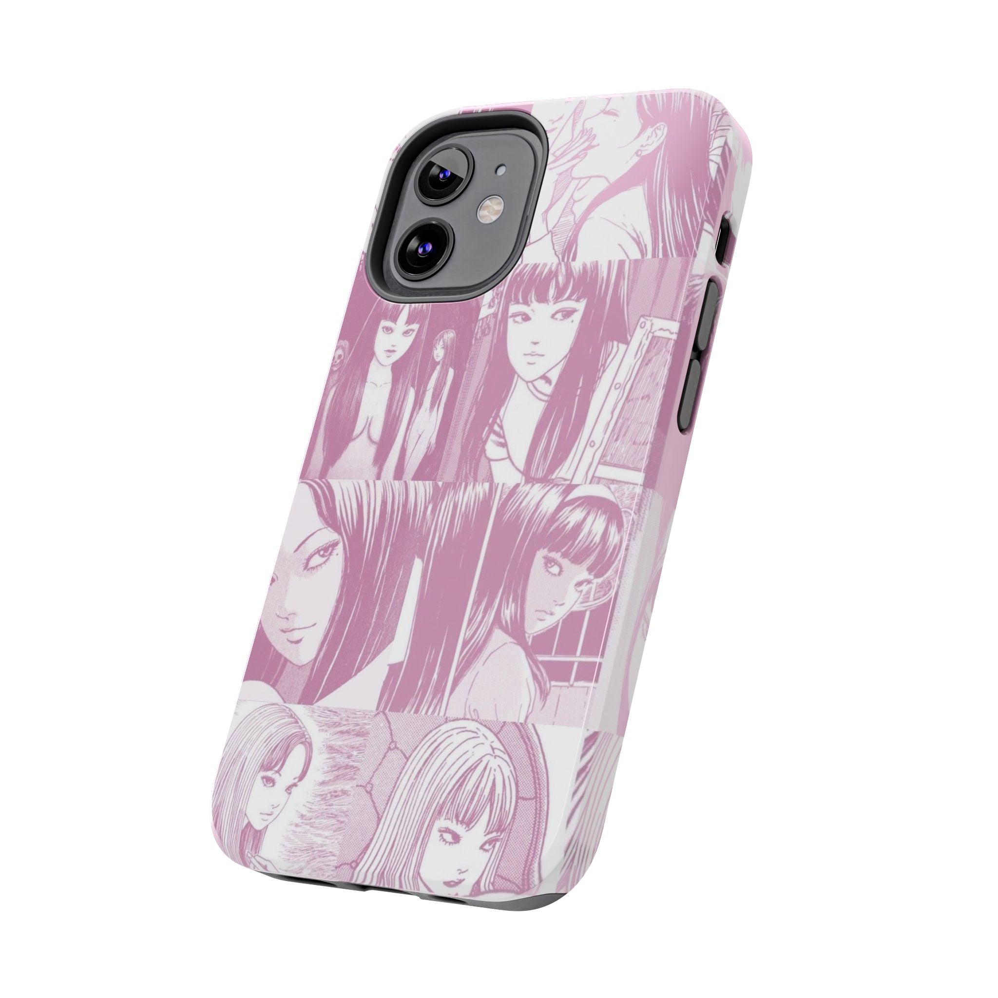 Cute Pink Anime Girl Comic BookPhone Case  - Tough Impact-Resistant Cases