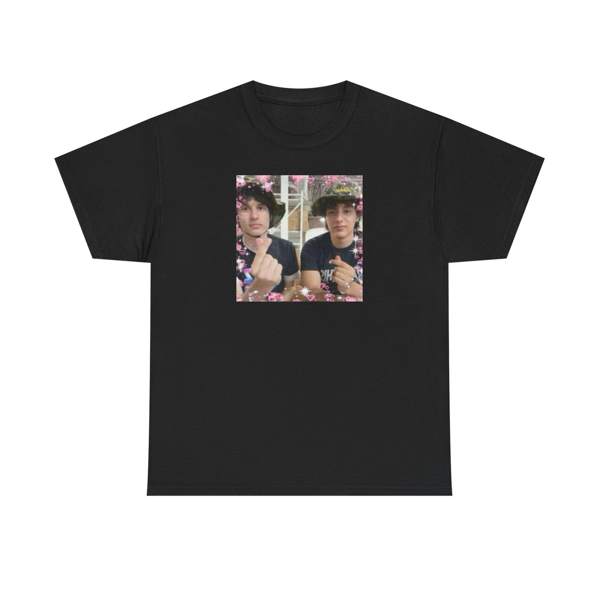 Proud Slushy Noobz Kawaii Cute Pic Martin and Hamzah Fan Merch Unisex Heavy Cotton Tee